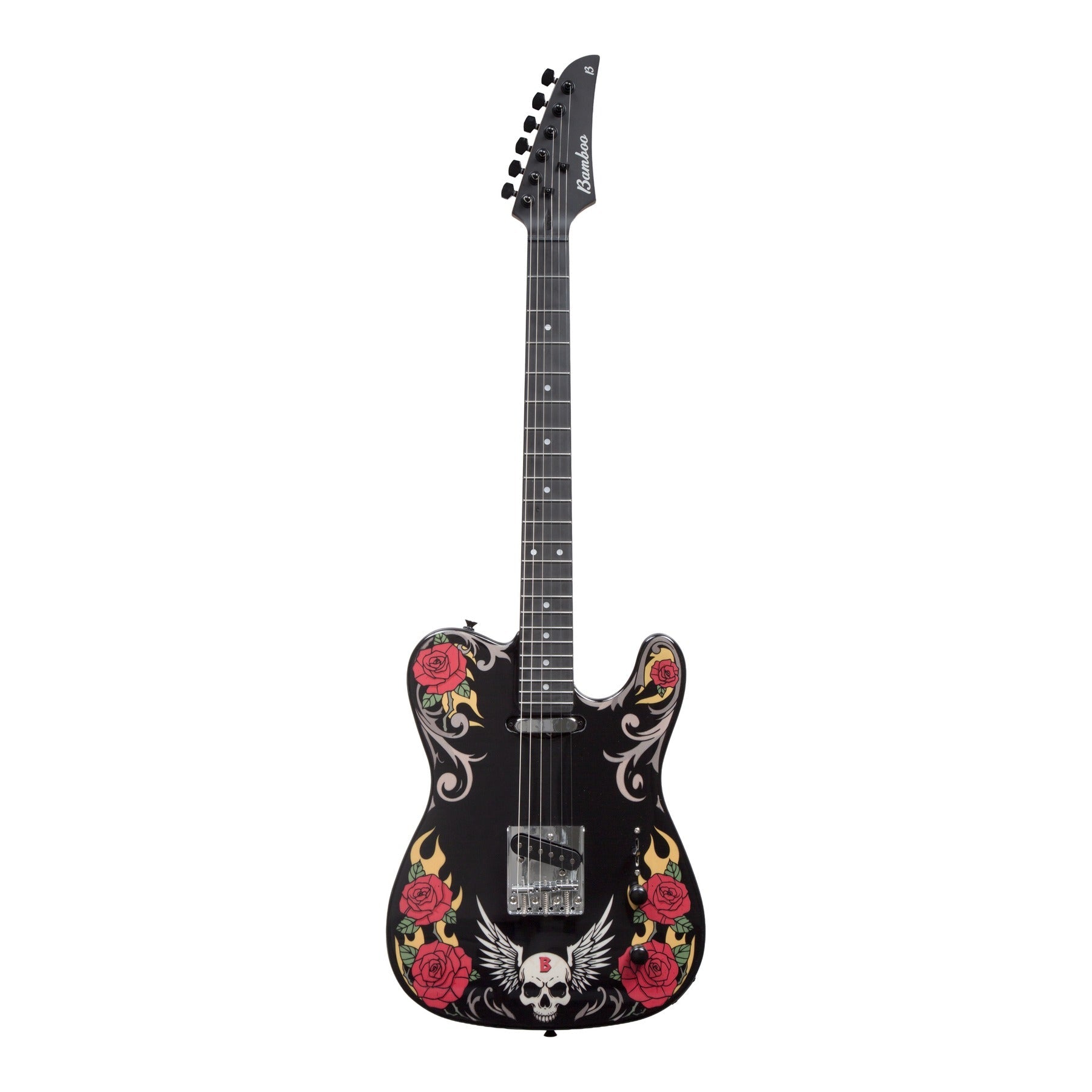 Guitarra Eléctrica ZYCAST T-Style Rock4ever - Bamboo Música