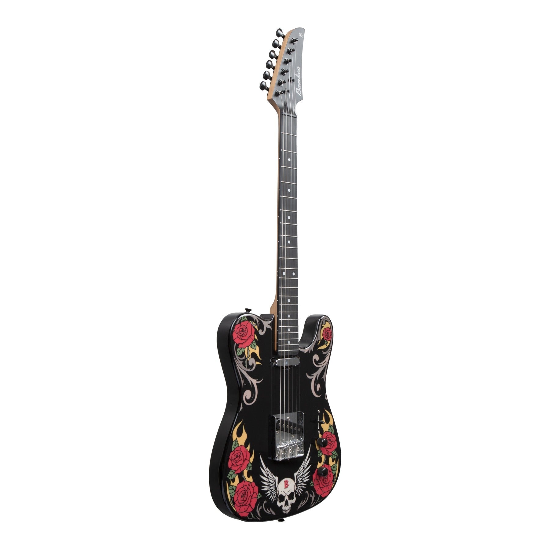 Guitarra Eléctrica ZYCAST T-Style Rock4ever - Bamboo Música