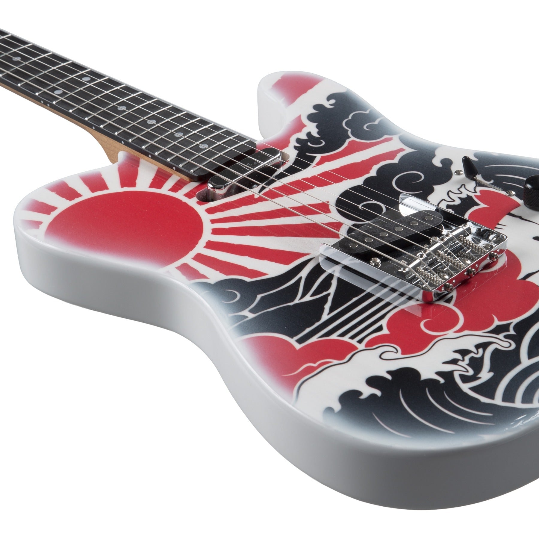 Guitarra Eléctrica ZYCAST T-Style Sakura - Bamboo Música