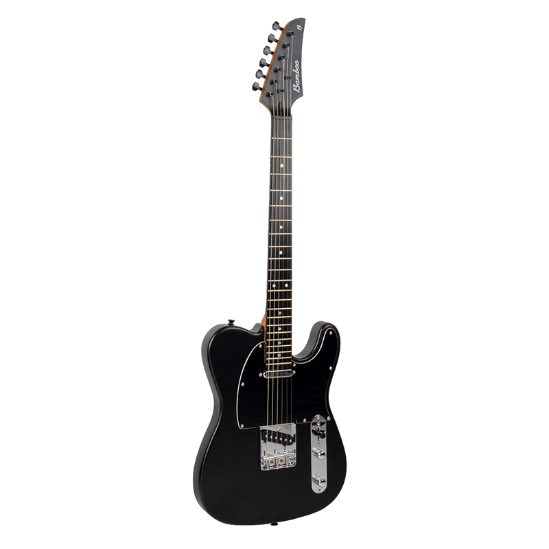 Guitarra Electrica ZYCAST Telecaster Black - Bamboo Música