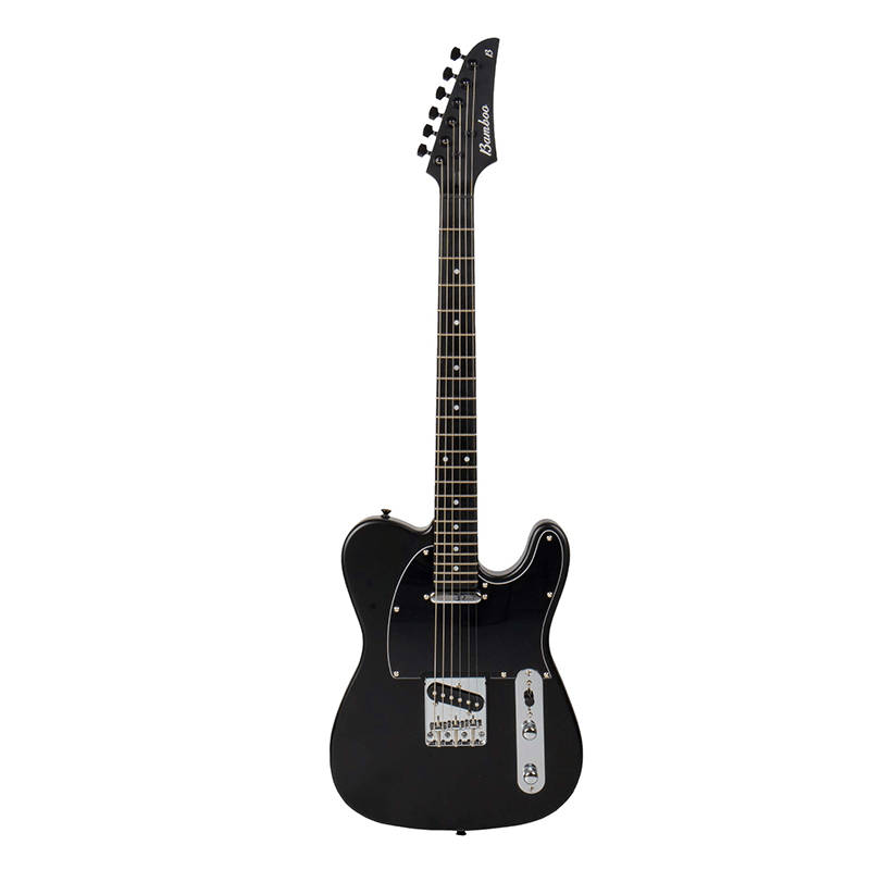 Guitarra Electrica ZYCAST Telecaster Black - Bamboo Música