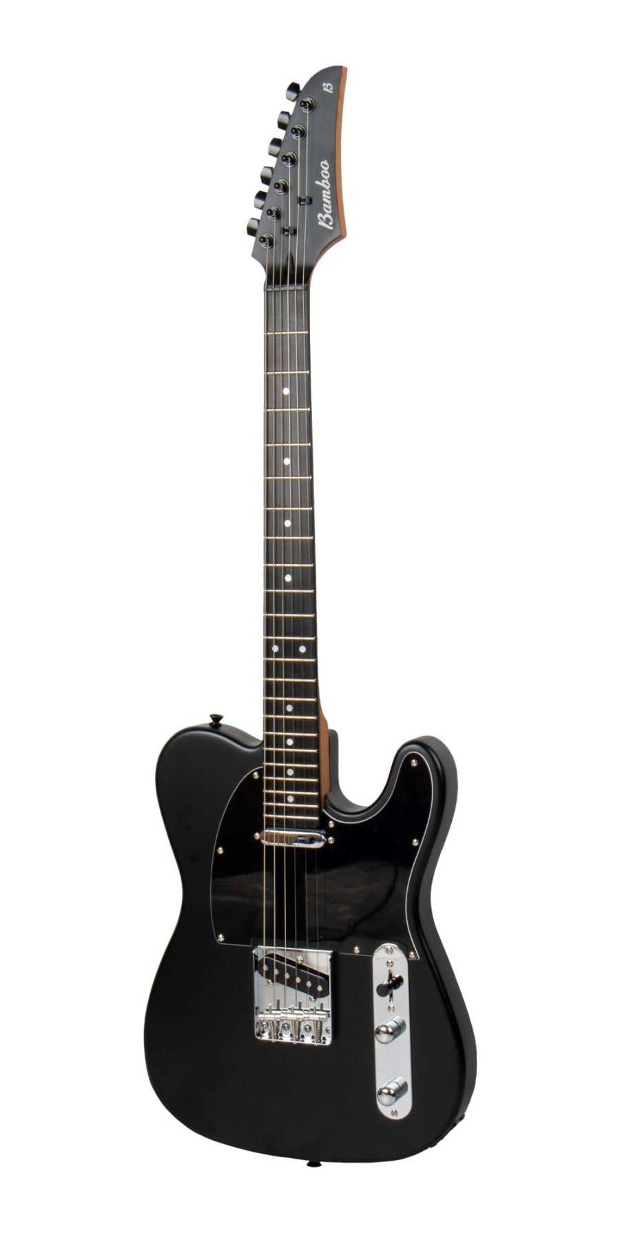 Guitarra Electrica ZYCAST Telecaster Black - Bamboo Música