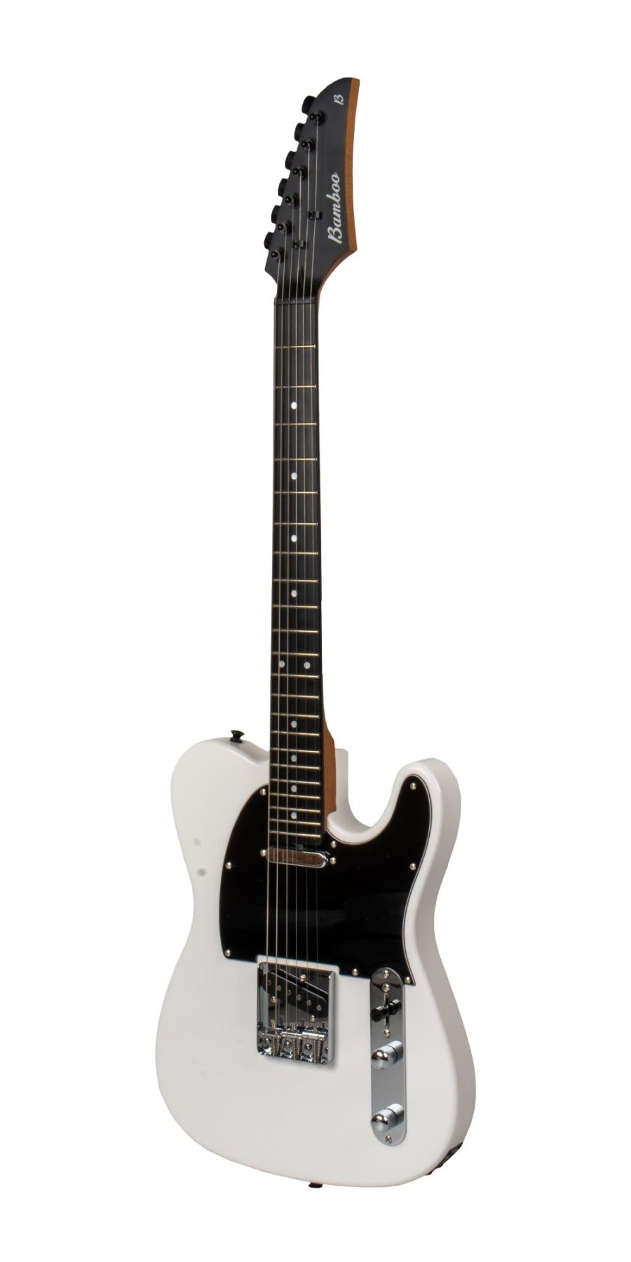 Guitarra Electrica ZYCAST Telecaster White - Bamboo Música