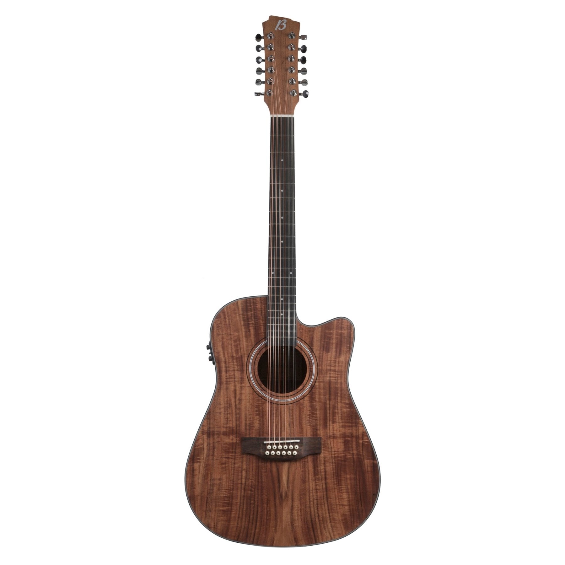 Guitarra Electroacústica Docerola Koa 42″ - Bridge Doctor + Incluye Funda Acolchada - Bamboo Música