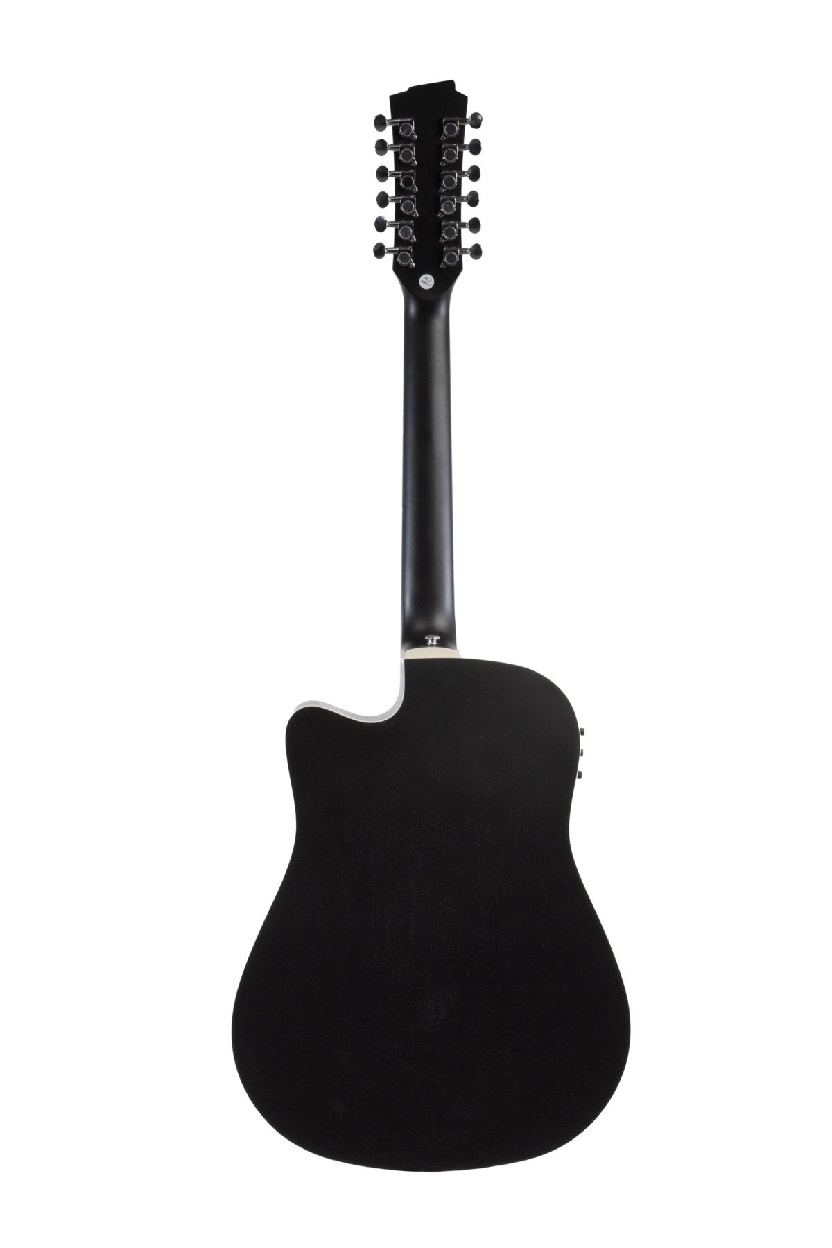 Guitarra Electroacústica Docerola Mahogany Negra 42″ - Bridge Doctor + Incluye Funda Acolchada - Bamboo Música