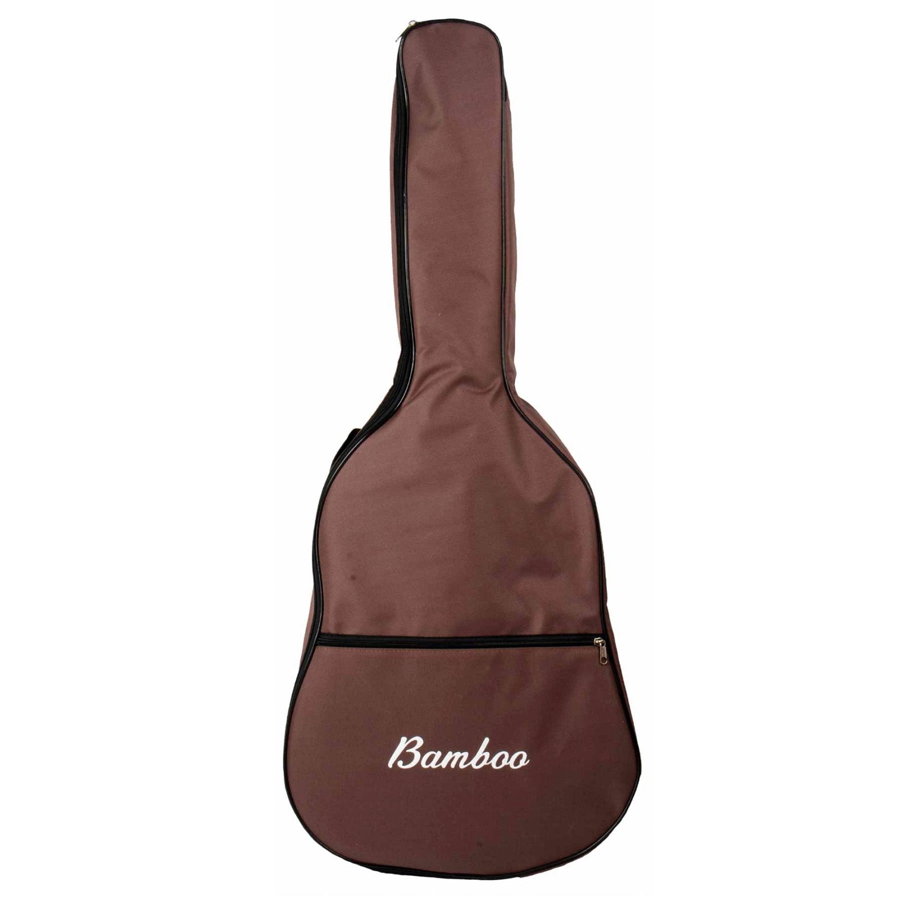 Guitarra Electroacústica Docerola Mahogany Negra 42″- Bridge Doctor + Incluye Funda Acolchada - Bamboo Música