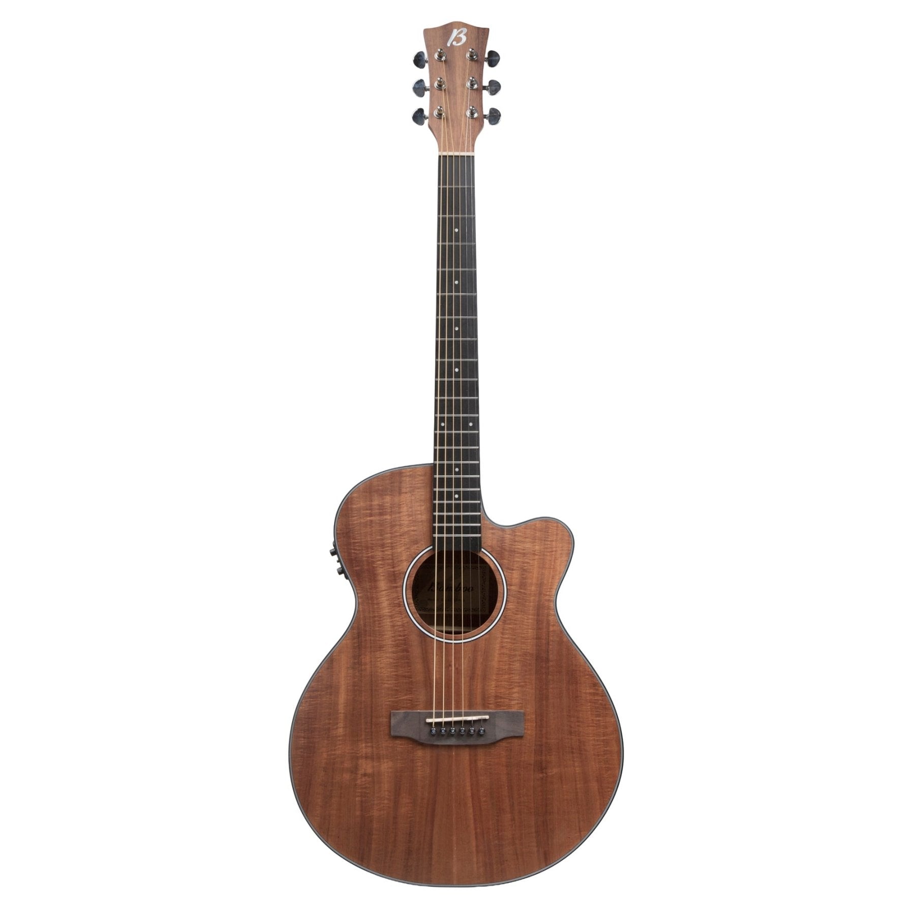 Guitarra Electroacústica Stage Koa 40″- Incluye Funda Acolchada - Bamboo Música