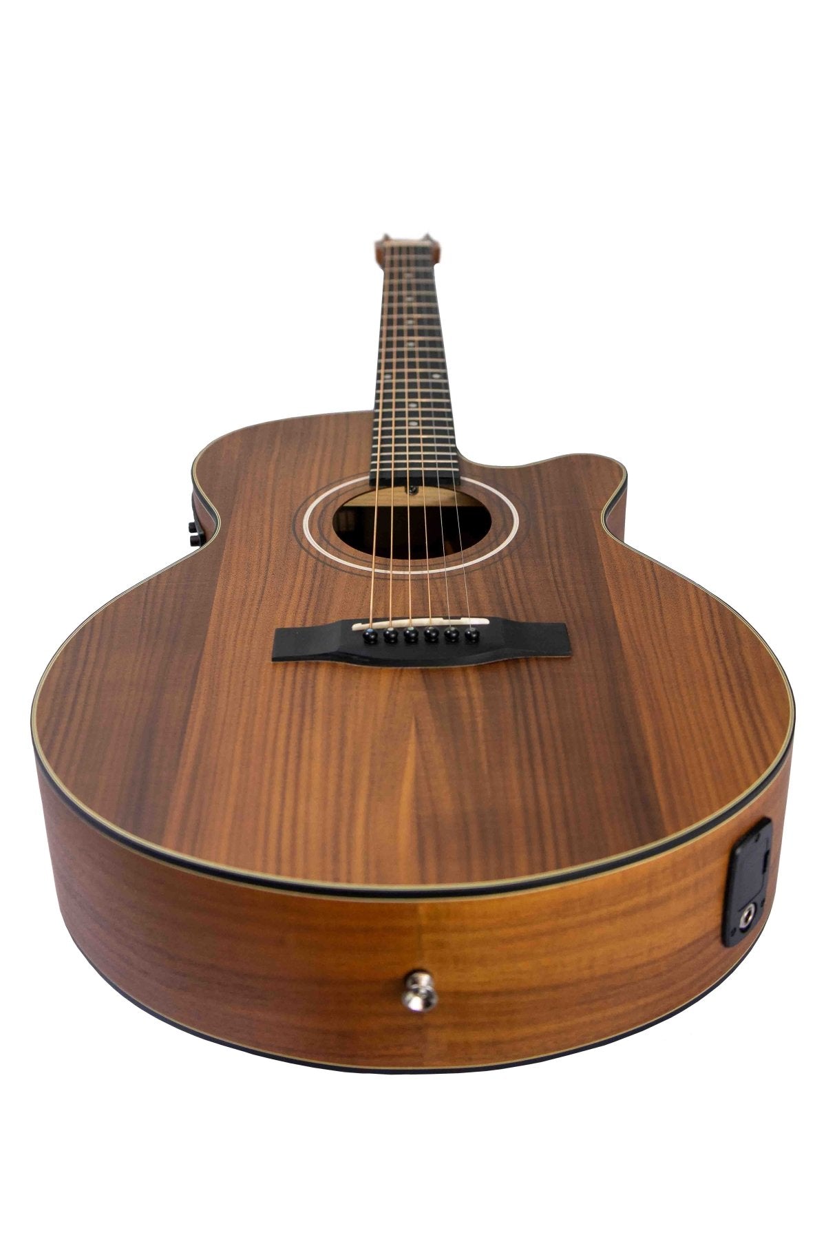 Guitarra Electroacústica Stage Koa 40″ - Incluye Funda Acolchada - Bamboo Música