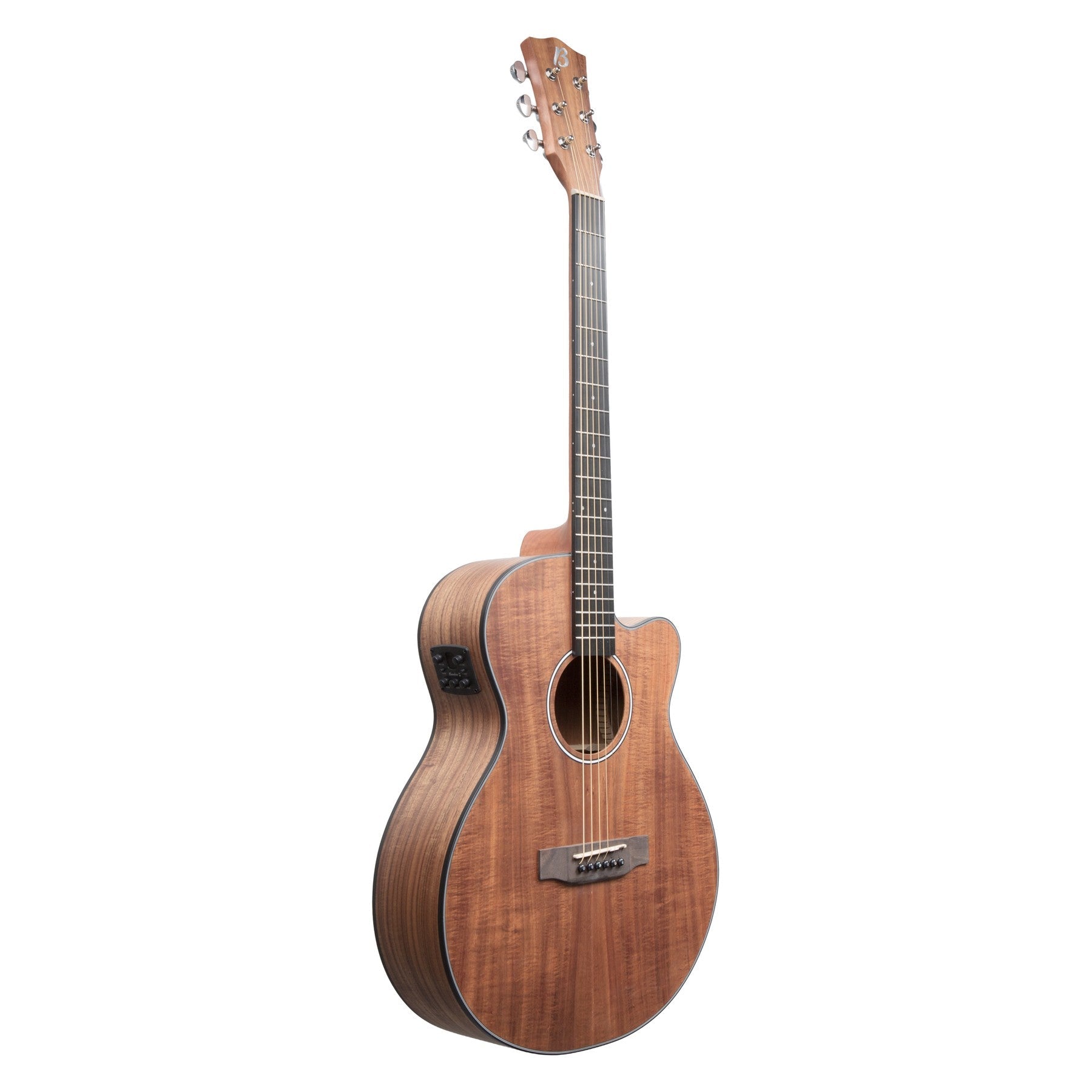 Guitarra Electroacústica Stage Koa 40″- Incluye Funda Acolchada - Bamboo Música