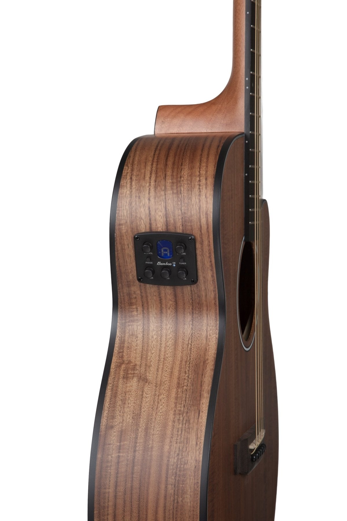 Guitarra Electroacústica Stage Koa 40″- Incluye Funda Acolchada - Bamboo Música