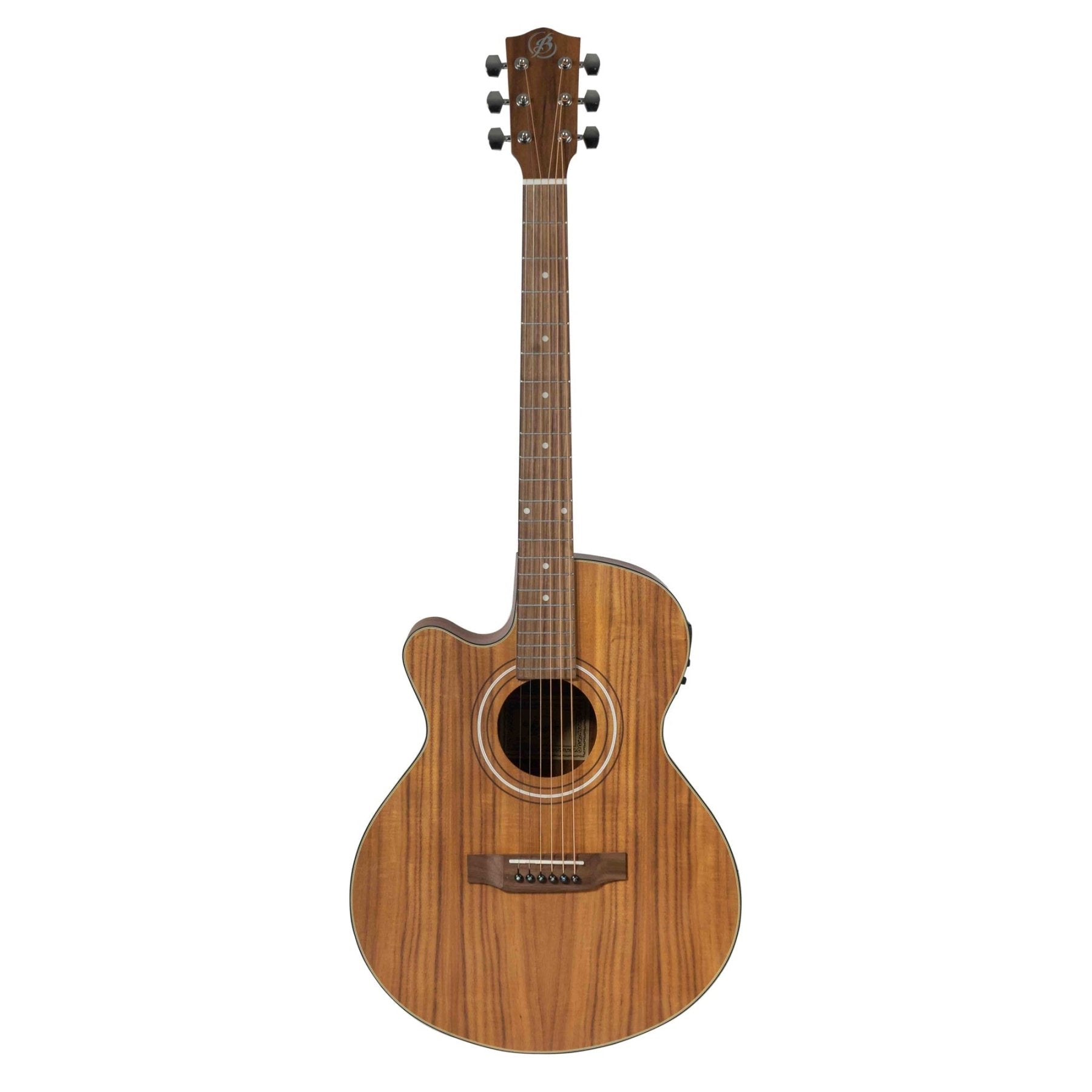 Guitarra Electroacústica Stage Koa 40″ / Zurda - Incluye Funda Acolchada - Bamboo Música