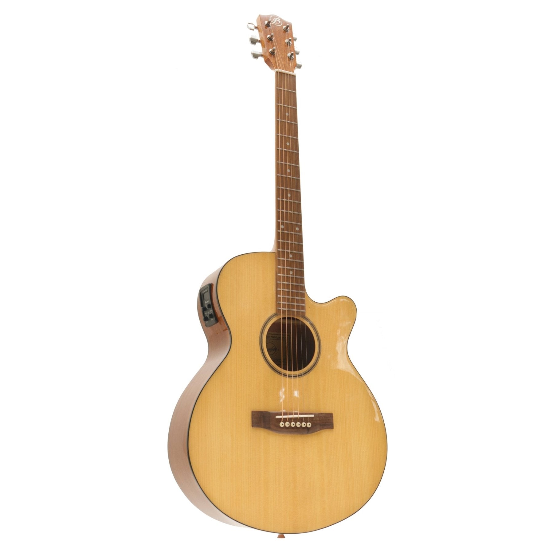 Guitarra Electroacústica Stage Spruce 40" Gloss / Brillante - Incluye Funda Acolchada - Bamboo Música