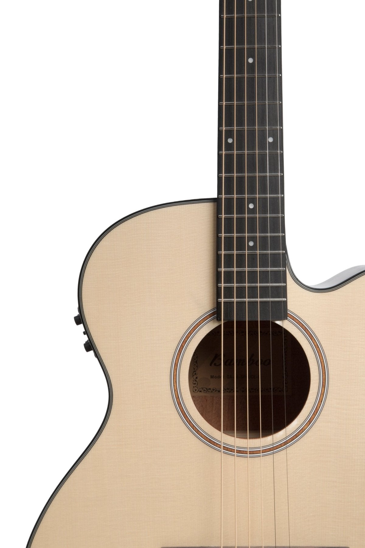 Guitarra Electroacústica Stage Spruce 40" - Incluye Funda Acolchada - Bamboo Música