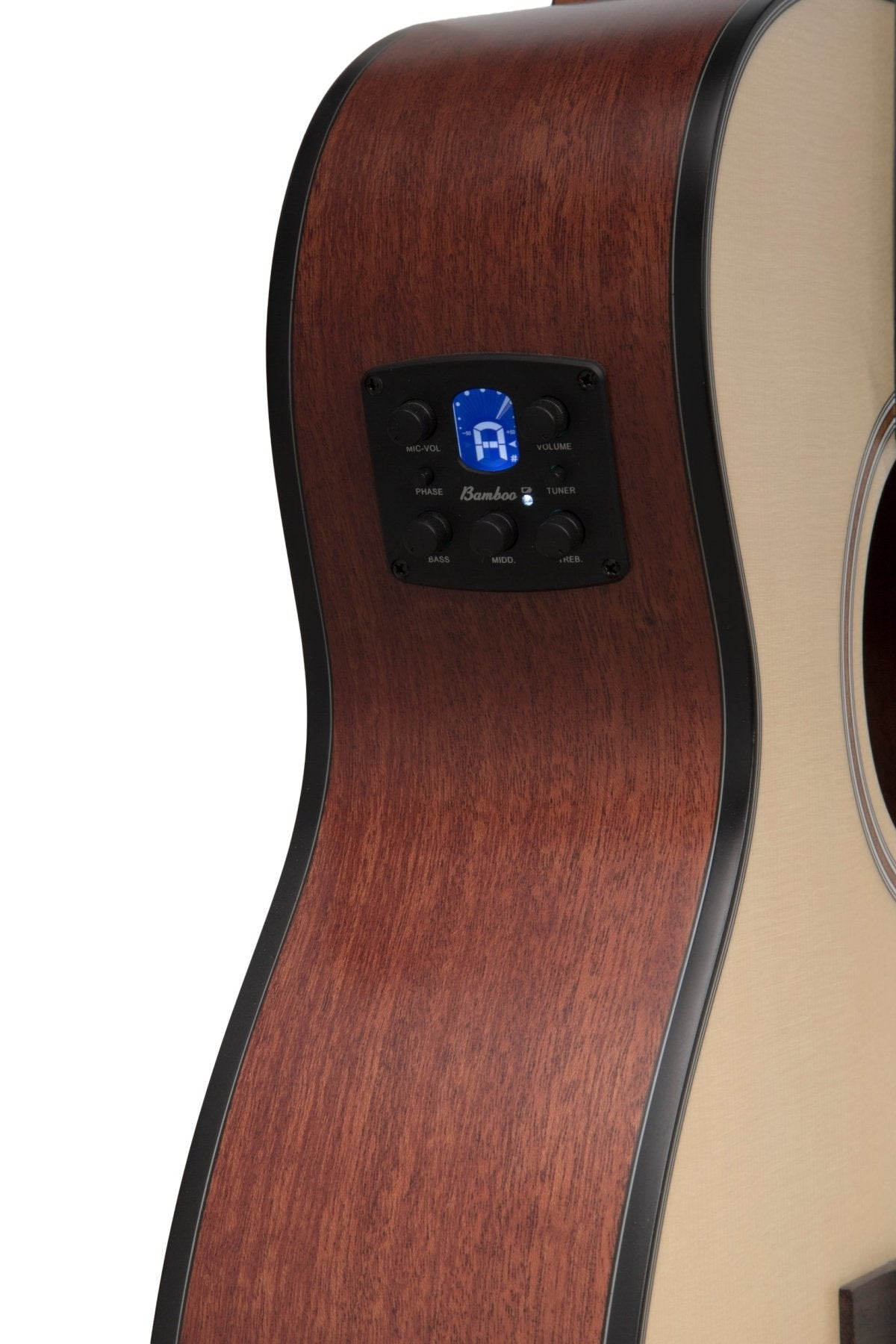 Guitarra Electroacústica Stage Spruce 40" - Incluye Funda Acolchada - Bamboo Música