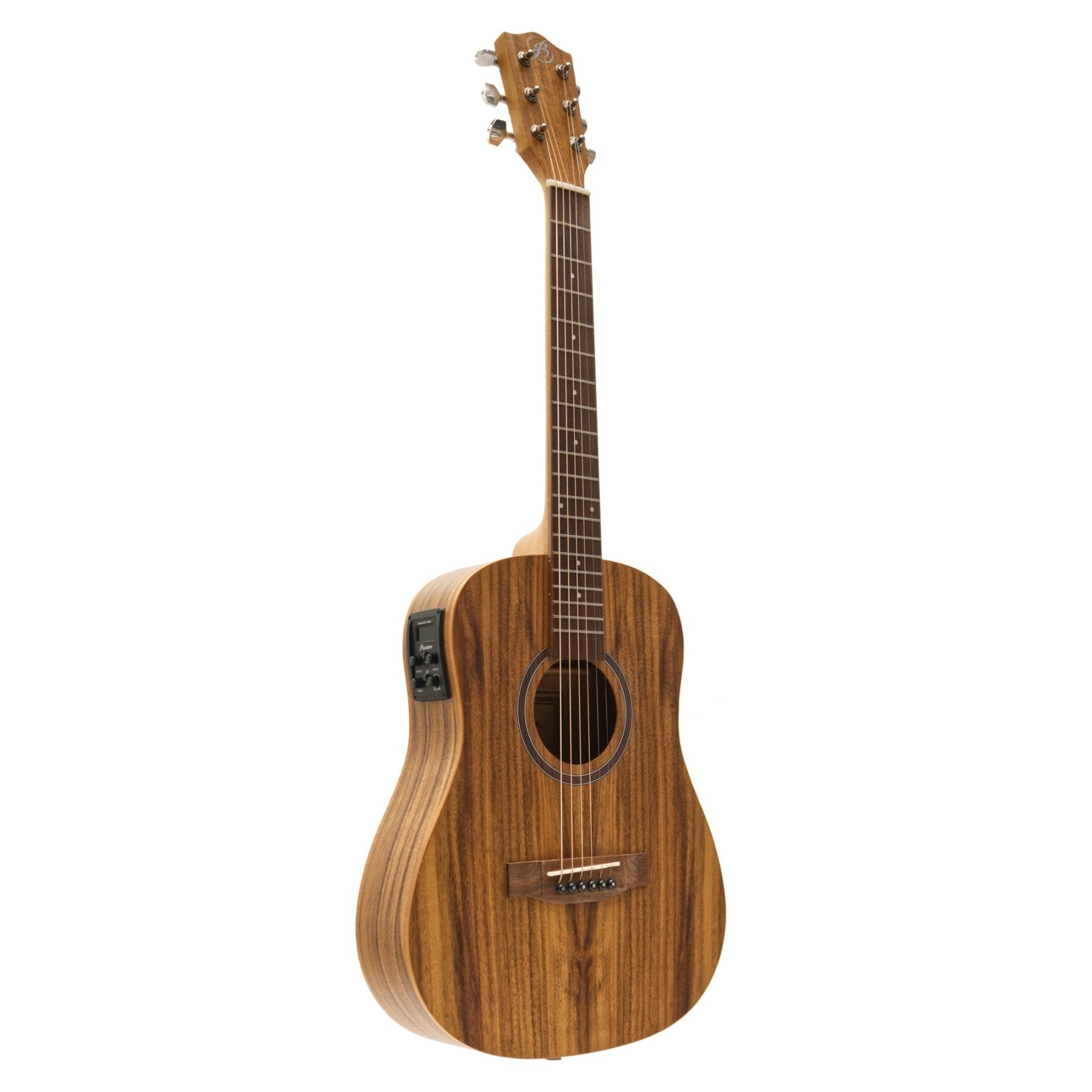Guitarra Electroacústica Travel Koa 34" – Outlet (Mal Acabado en Aro) - Bamboo Música
