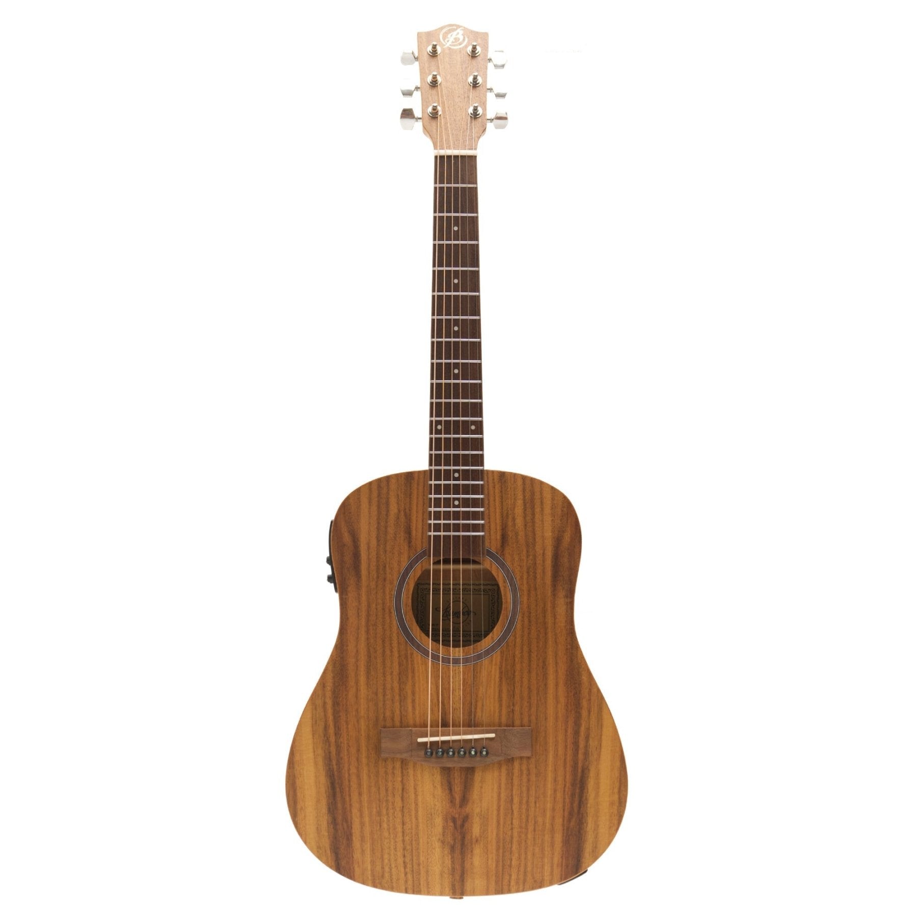 Guitarra Electroacústica Travel Koa 34" – Outlet (Mal Acabado en Aro) - Bamboo Música