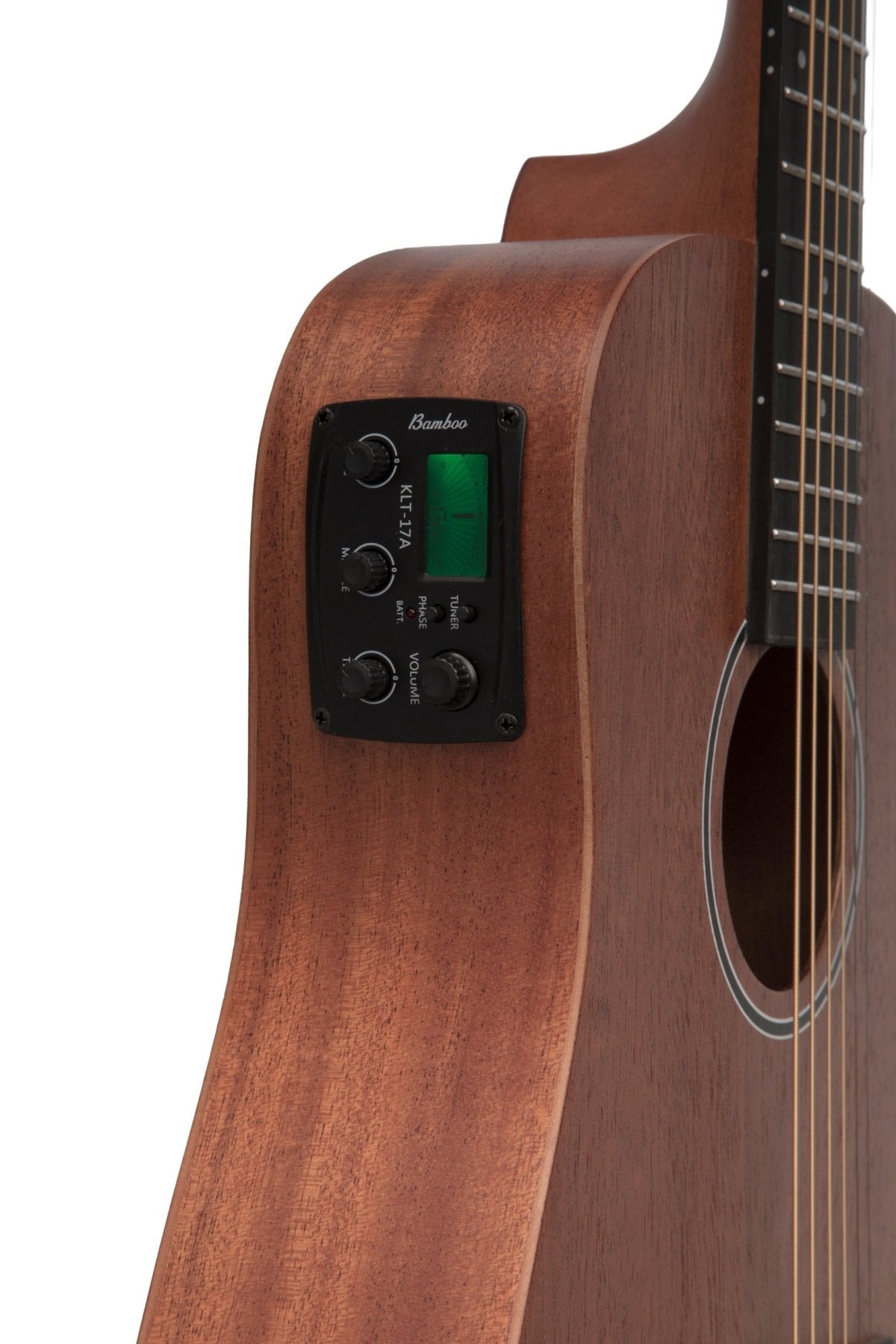 Guitarra Electroacustica Travel Mahogany 34″ - Incluye Funda - Bamboo Música