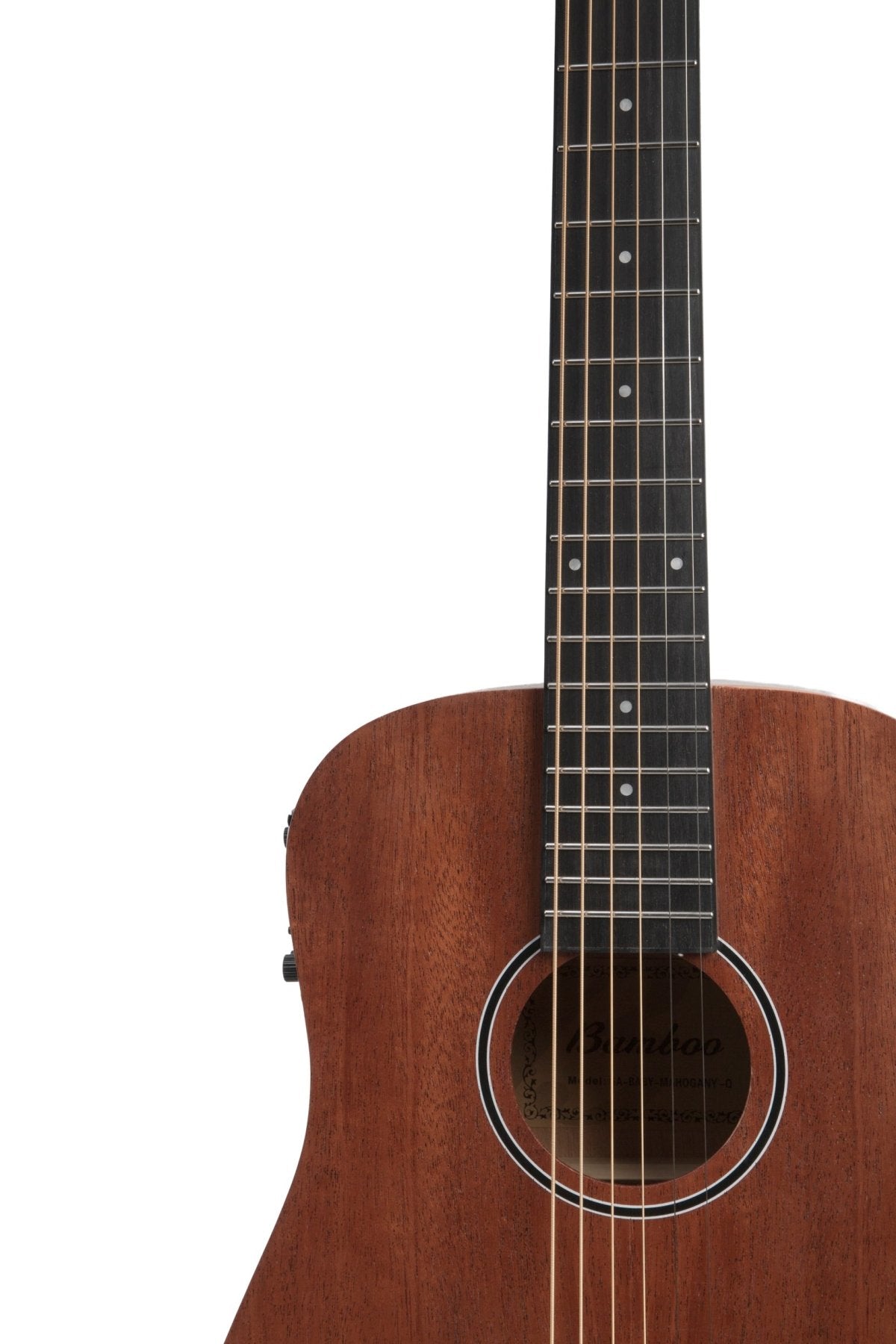 Guitarra Electroacustica Travel Mahogany 34″ - Incluye Funda - Bamboo Música