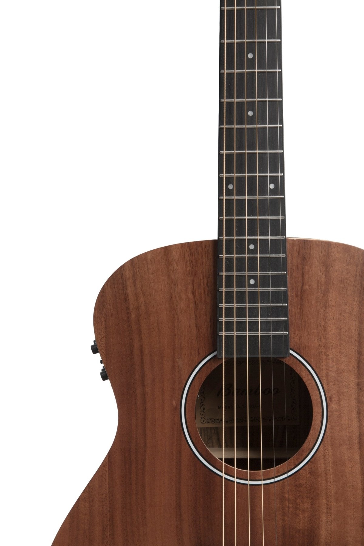 Guitarra Electroacústica Vision Koa 38″ - Incluye Funda Acolchada - Bamboo Música