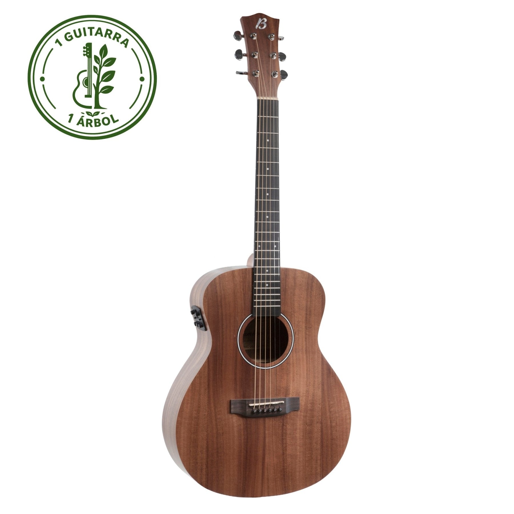Guitarra Electroacústica Vision Koa 38″ - Incluye Funda Acolchada - Bamboo Música