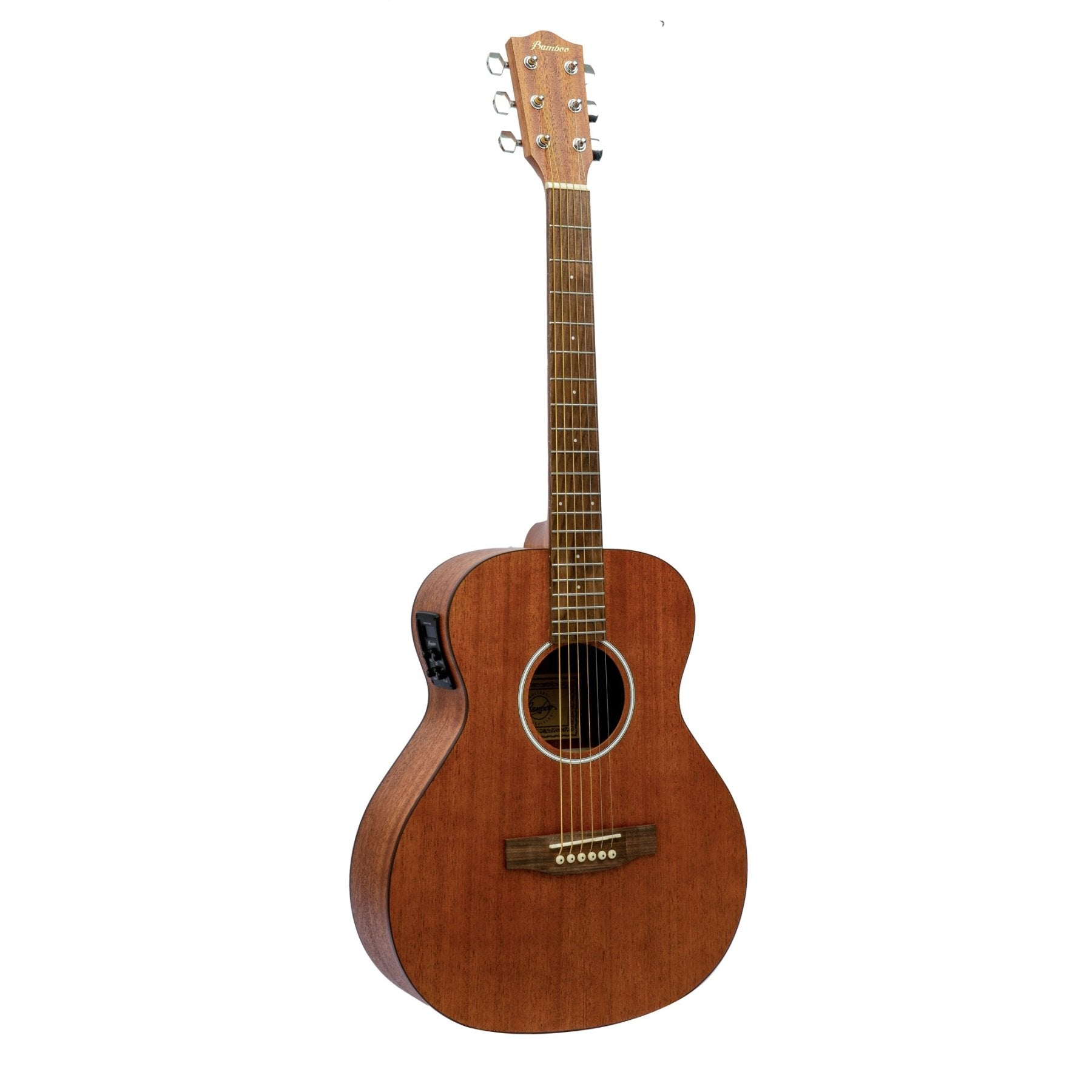 Guitarra Electroacústica Vision Mahogany 38" – Outlet (Logo Despegado) - Bamboo Música