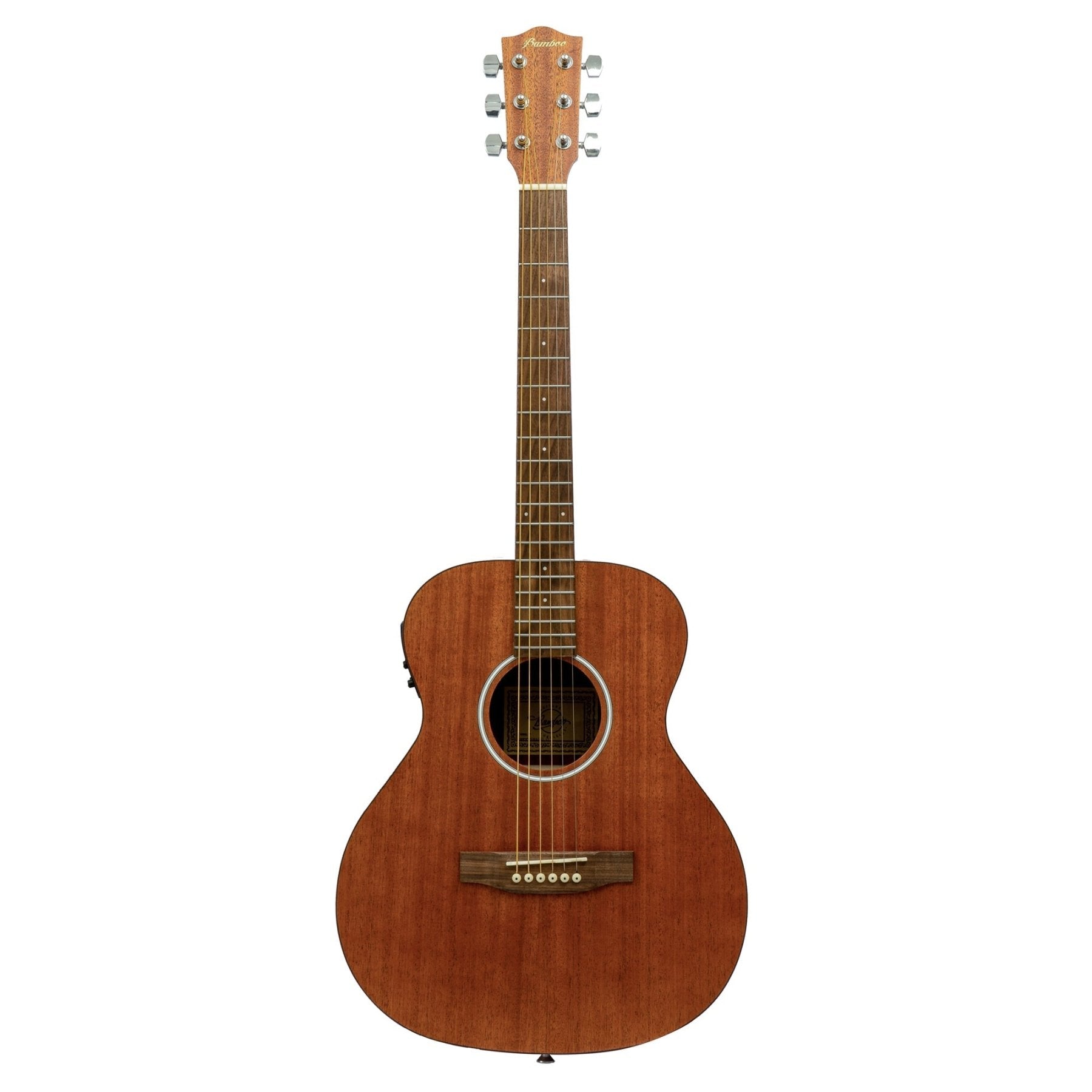 Guitarra Electroacústica Vision Mahogany 38" – Outlet (Logo Despegado) - Bamboo Música