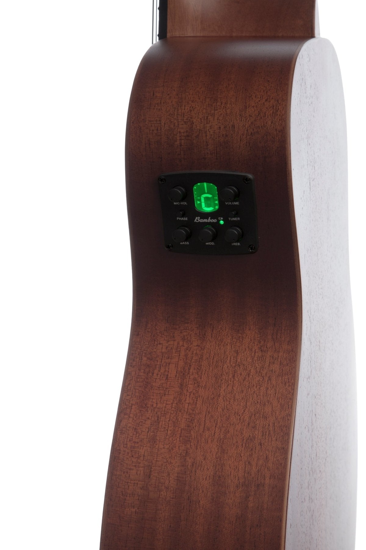 Guitarra Electroacústica Vision Mahogany 38″ / Zurda - Incluye Funda Acolchada - Bamboo Música