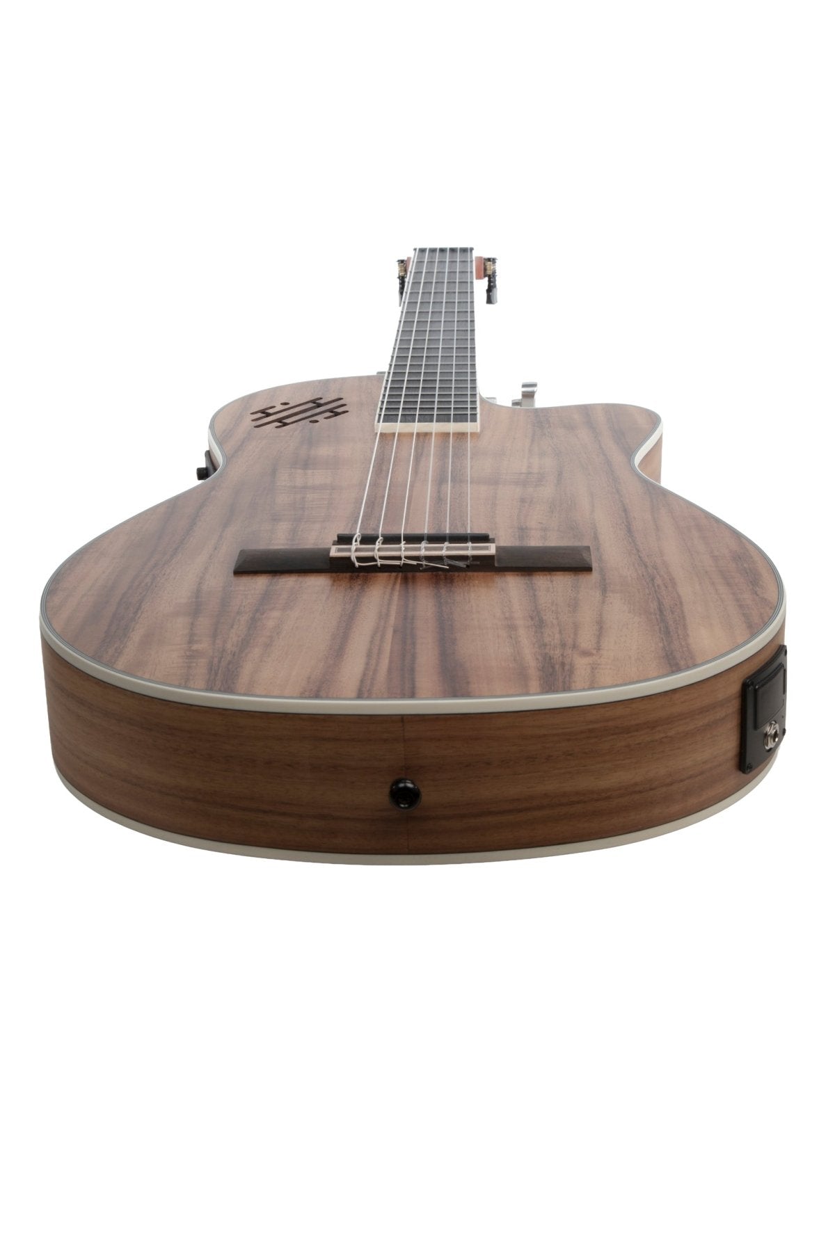 Guitarra Electroclásica Bamboo Koa 1/2 Caja 39 - Funda Acolchada - Bamboo Música