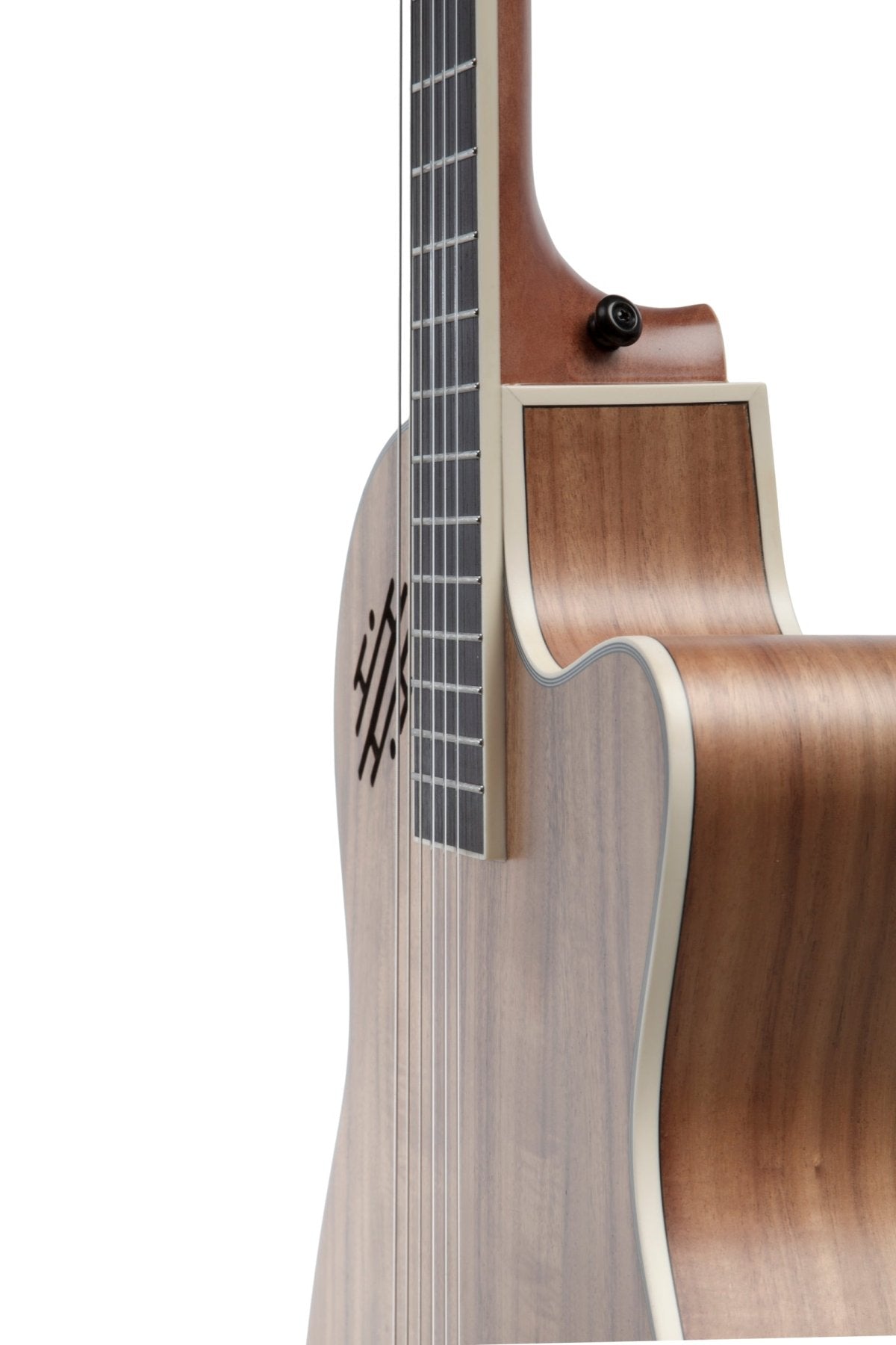 Guitarra Electroclásica Bamboo Koa 1/2 Caja 39 - Funda Acolchada - Bamboo Música