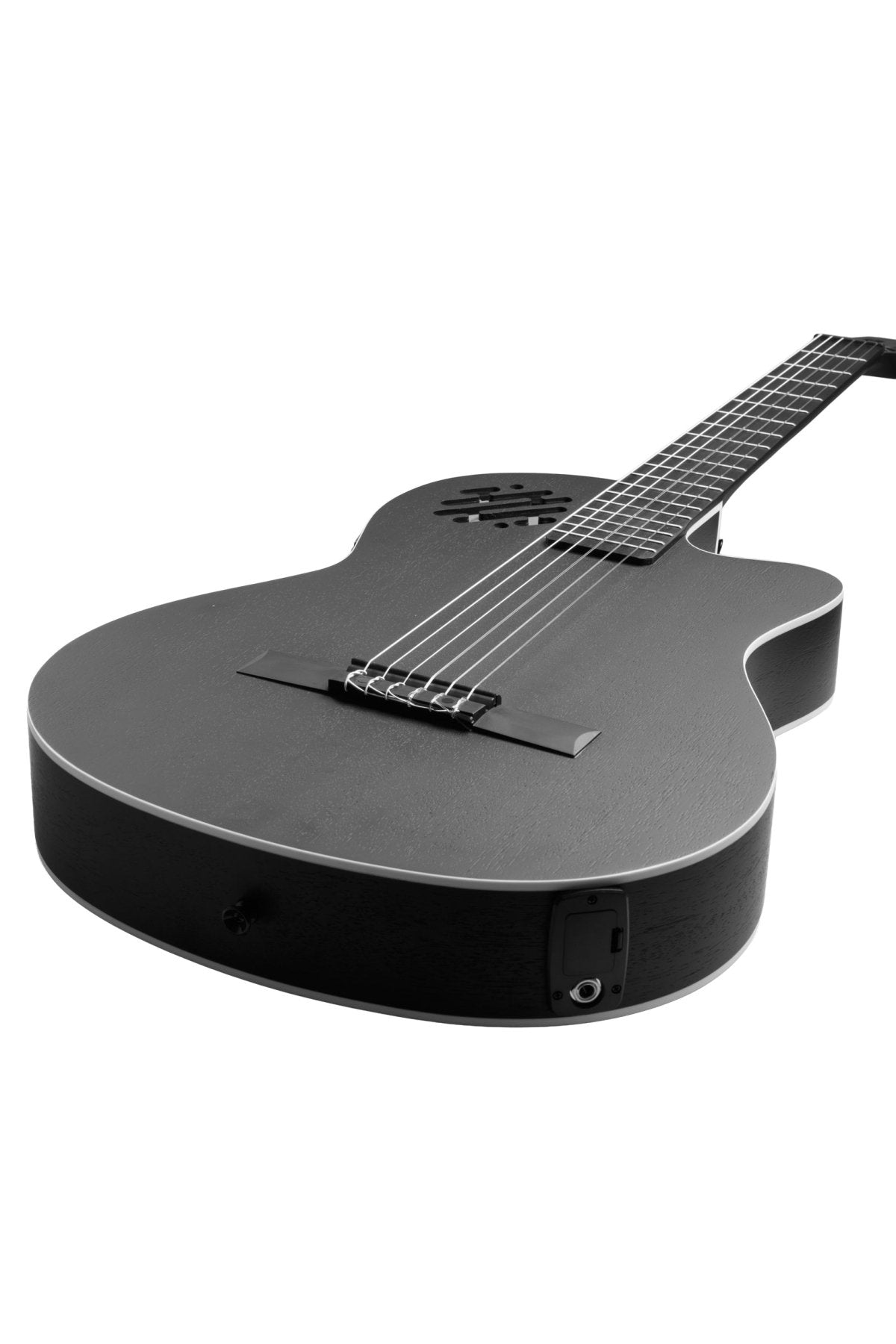 Guitarra Electroclásica Bamboo Slim Black Mahogany 39 - Bamboo Música
