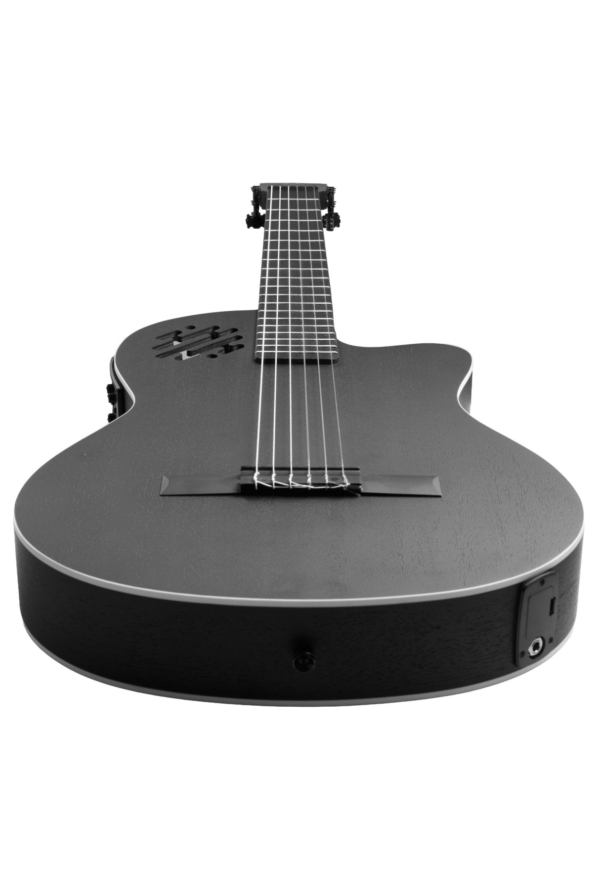Guitarra Electroclásica Bamboo Slim Black Mahogany 39 - Bamboo Música