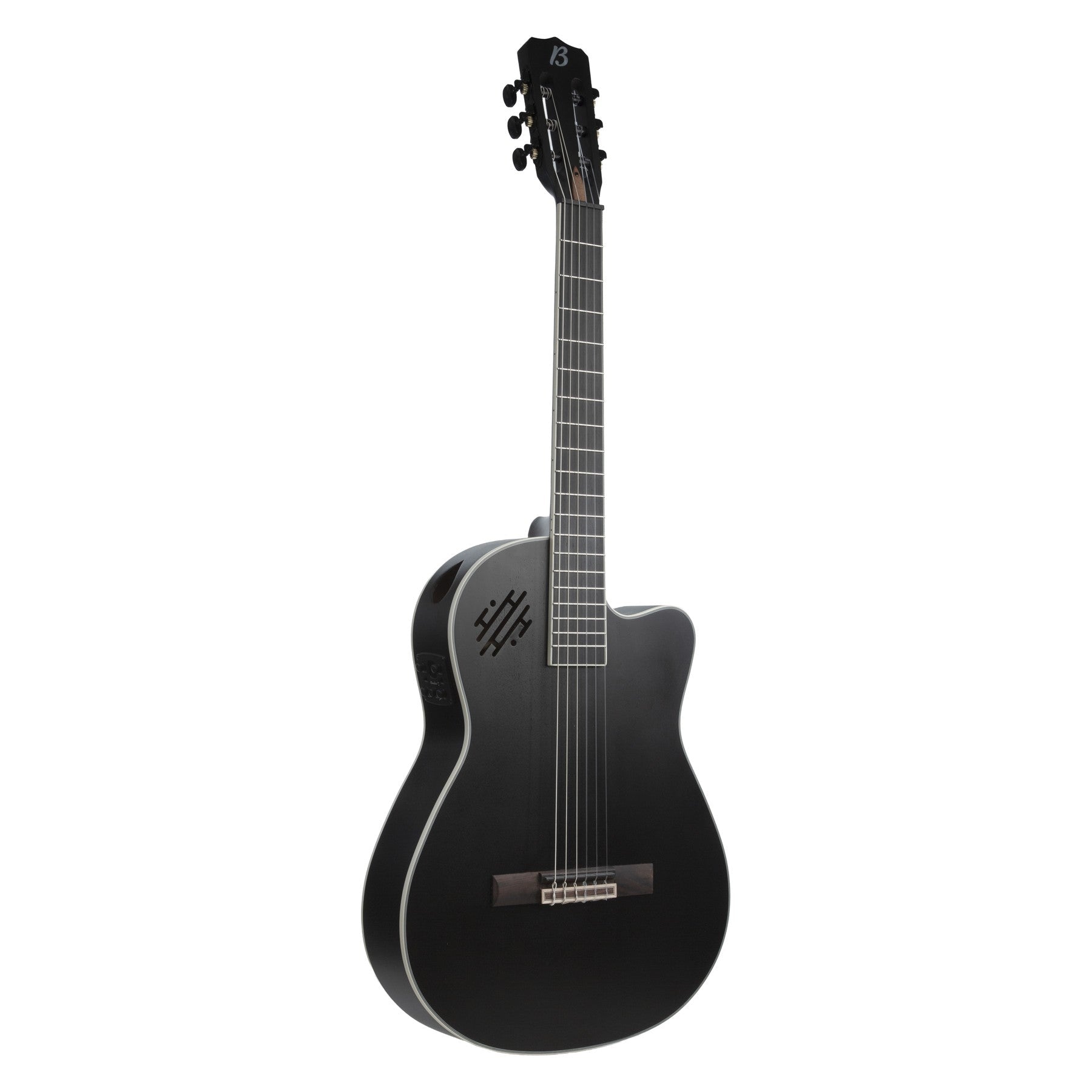 Guitarra Electroclásica Bamboo Slim Black Mahogany 39 - Bamboo Música
