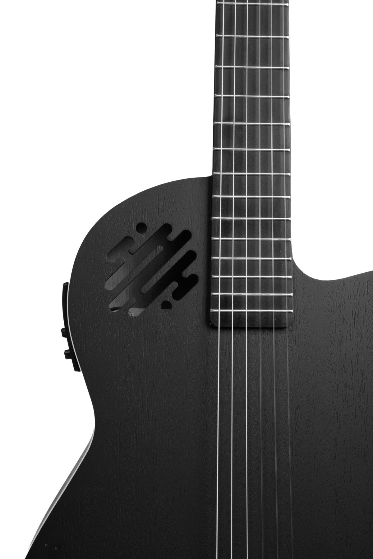 Guitarra Electroclásica Bamboo Slim Black Mahogany 39 - Bamboo Música