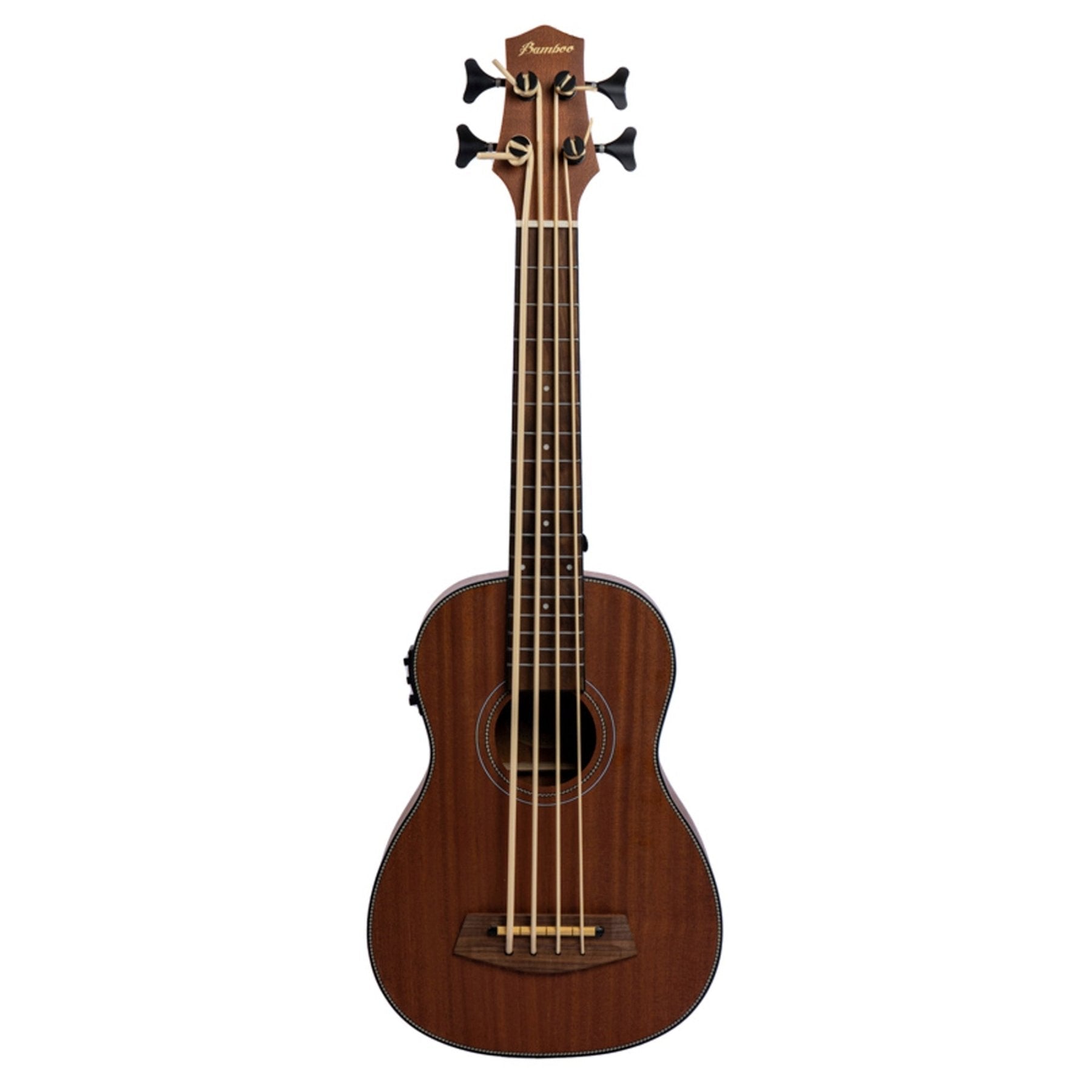 Uke Bass Sapele - Incluye Funda Acolchada - Bamboo Música