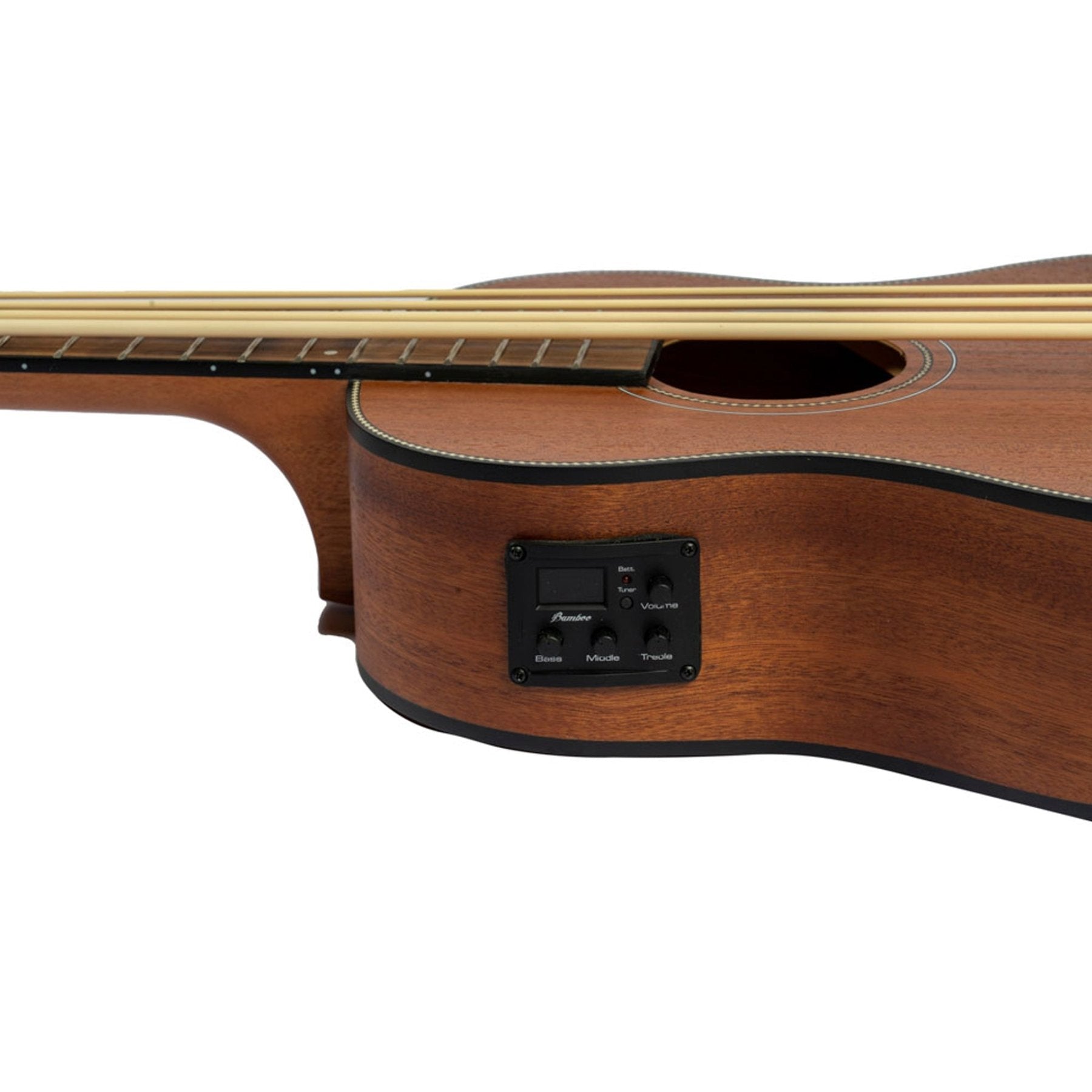 Uke Bass Sapele - Incluye Funda Acolchada - Bamboo Música