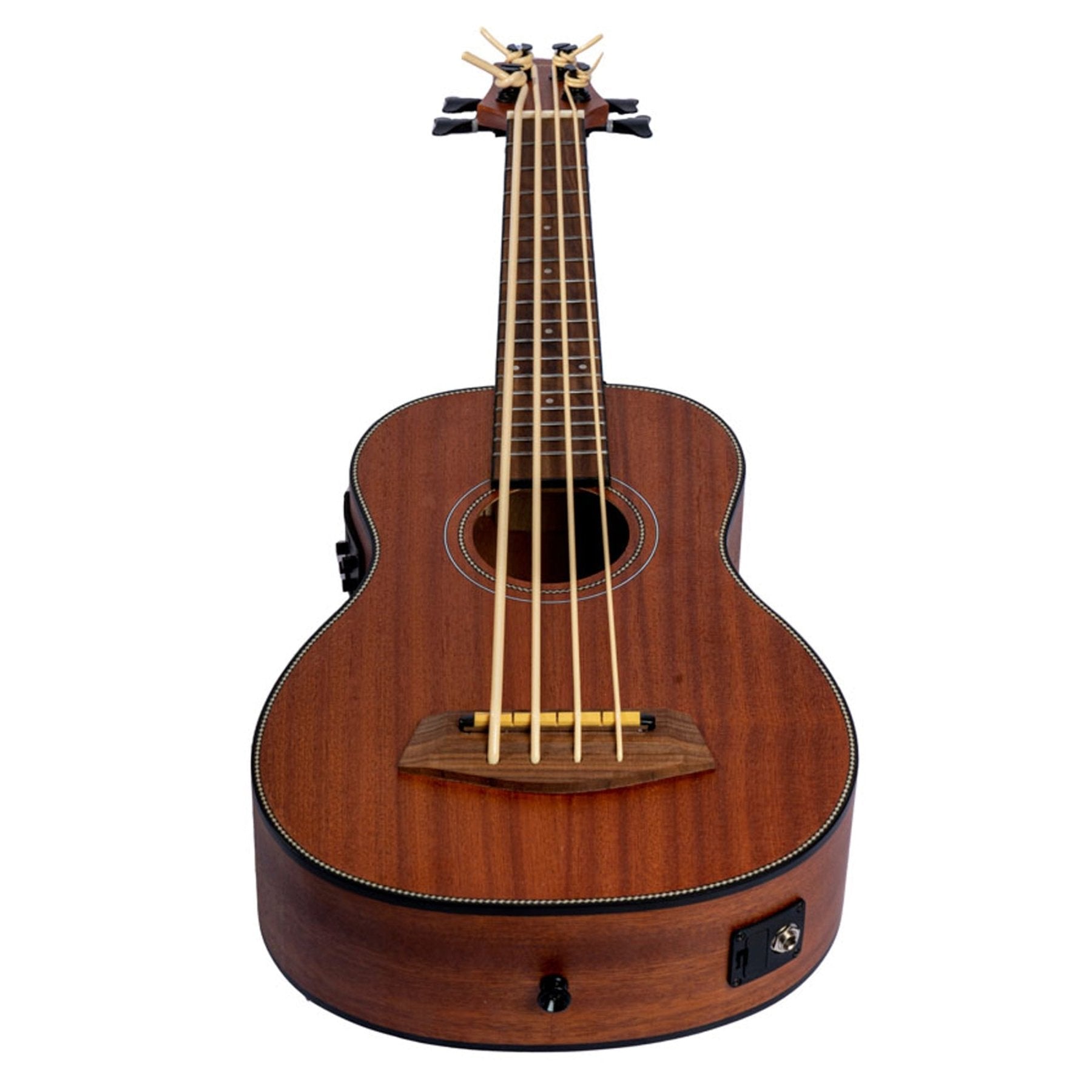 Uke Bass Sapele - Incluye Funda Acolchada - Bamboo Música