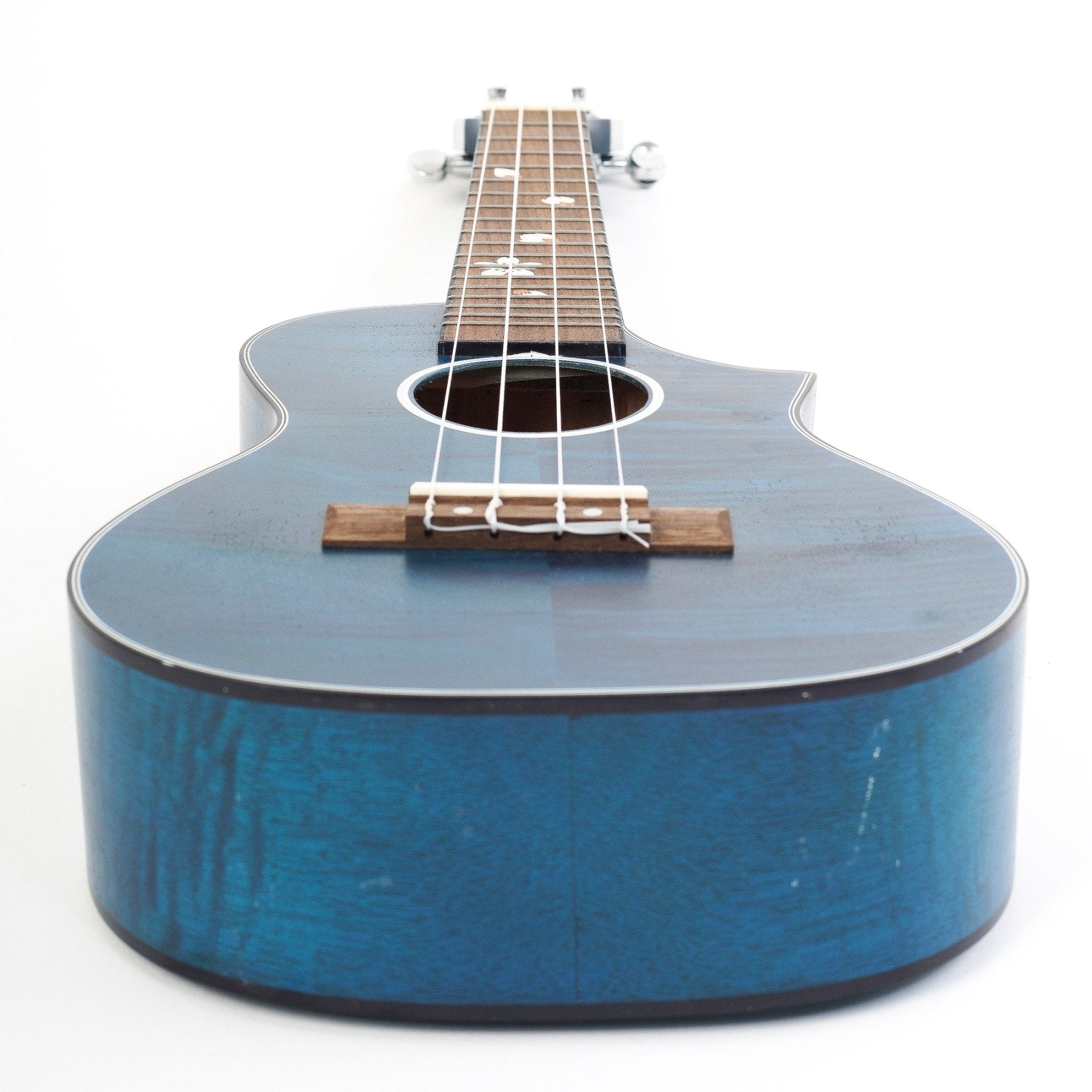 Ukelele Concierto Blossom Blue - Incluye Funda Acolchada - Bamboo Música