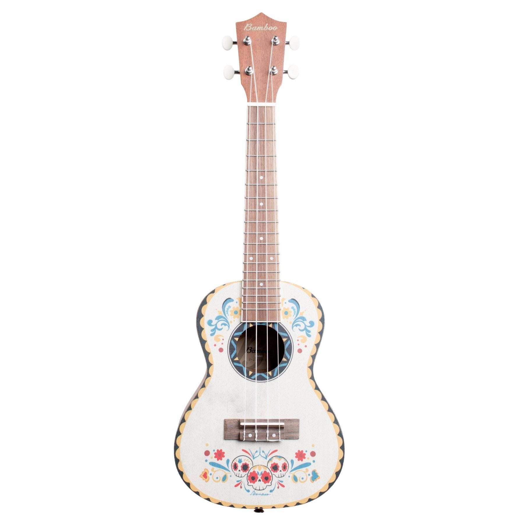 Ukelele Concierto Dia de los Muertos - Incluye Funda - Bamboo Música