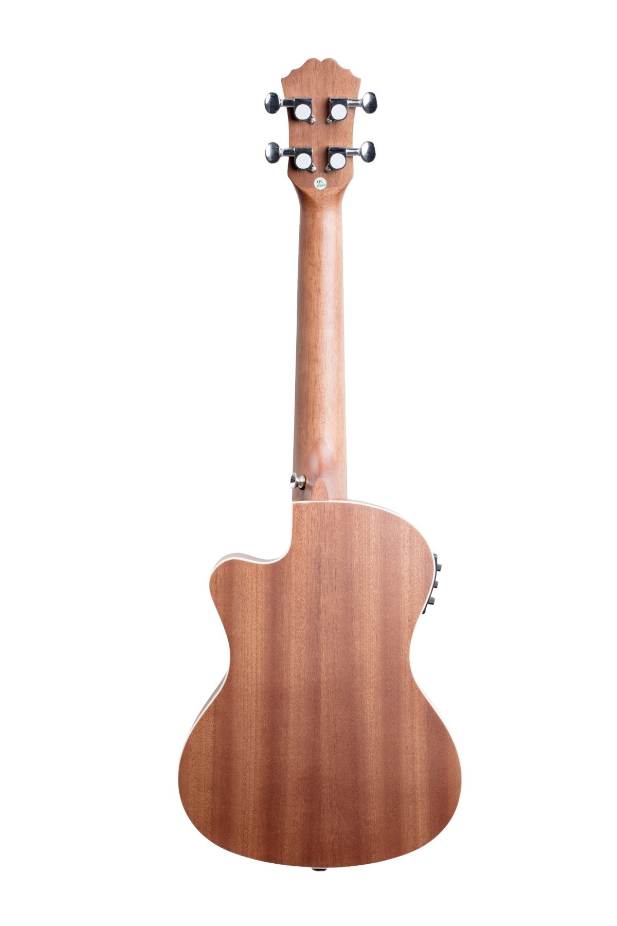 Ukelele Concierto Electroacustico Sapele con Corte - Incluye Funda Acolchada - Bamboo Música