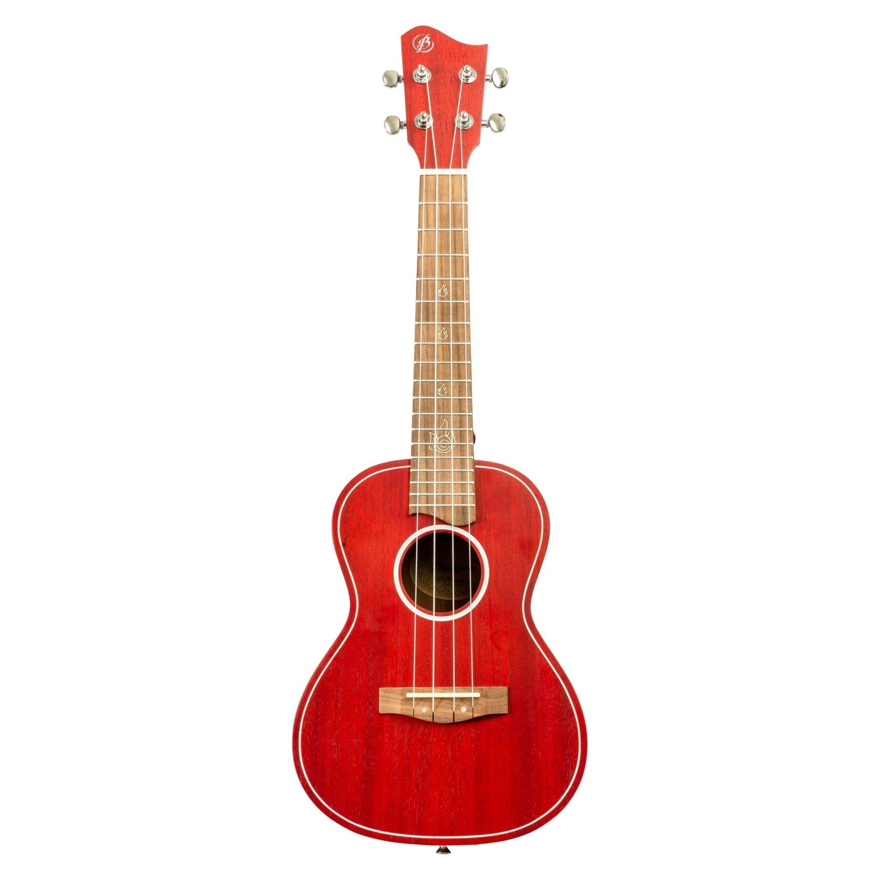 Ukelele Concierto Elemento Fuego - Incluye Funda - Bamboo Música