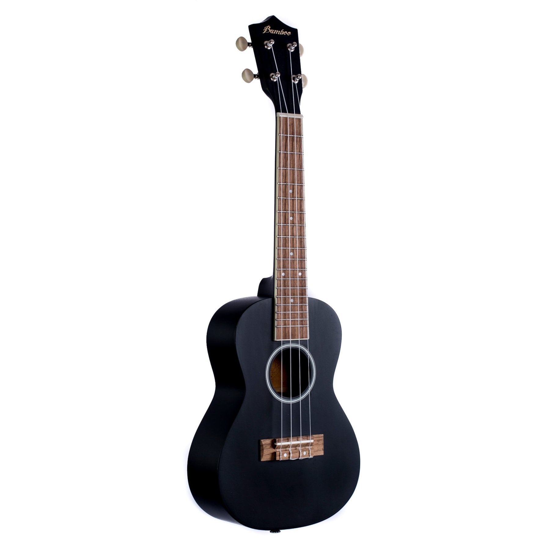Ukelele Concierto Estudio Negro – Outlet (Golpe en Fondo) - Bamboo Música