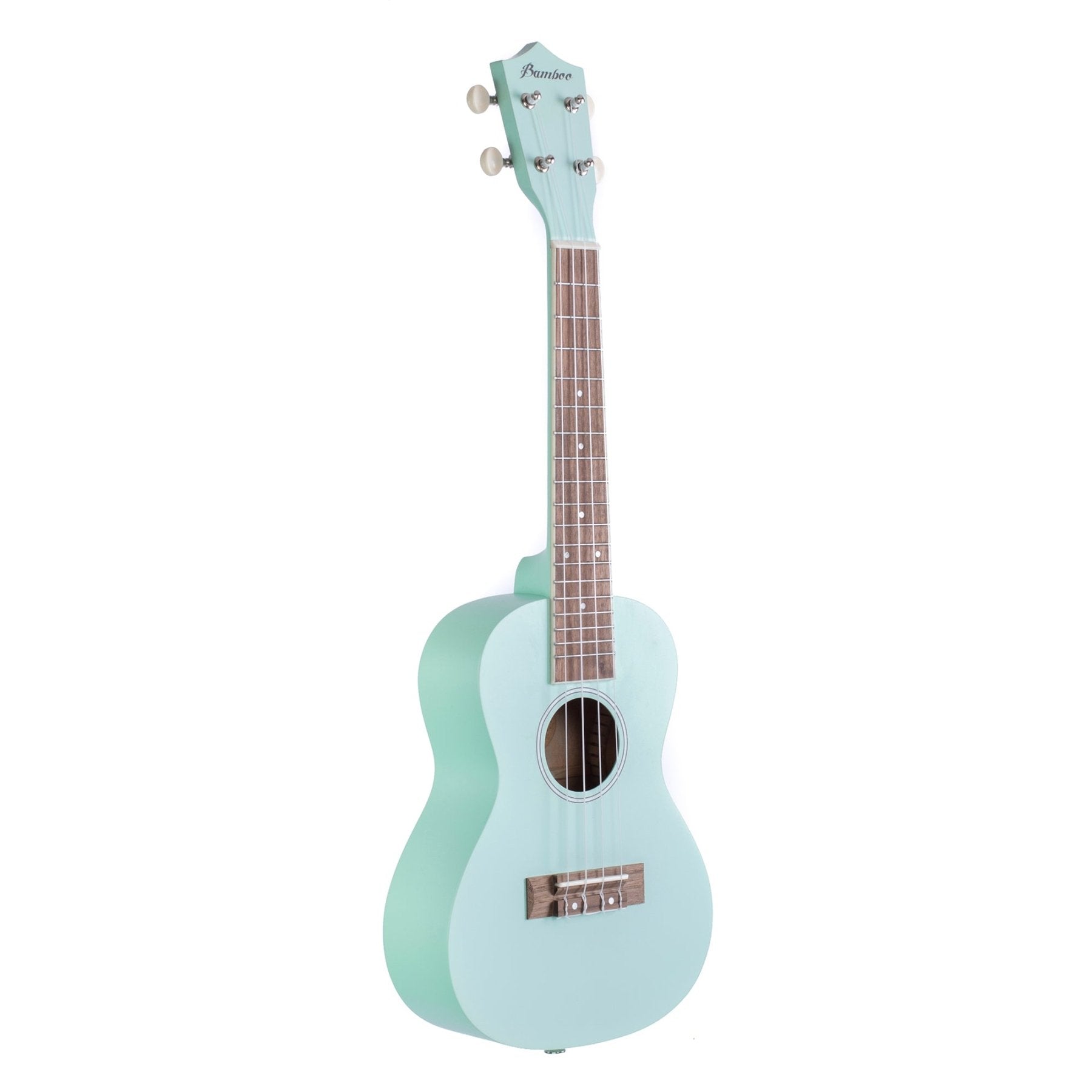 Ukelele Concierto Estudio Verde Agua - Incluye Funda - Bamboo Música