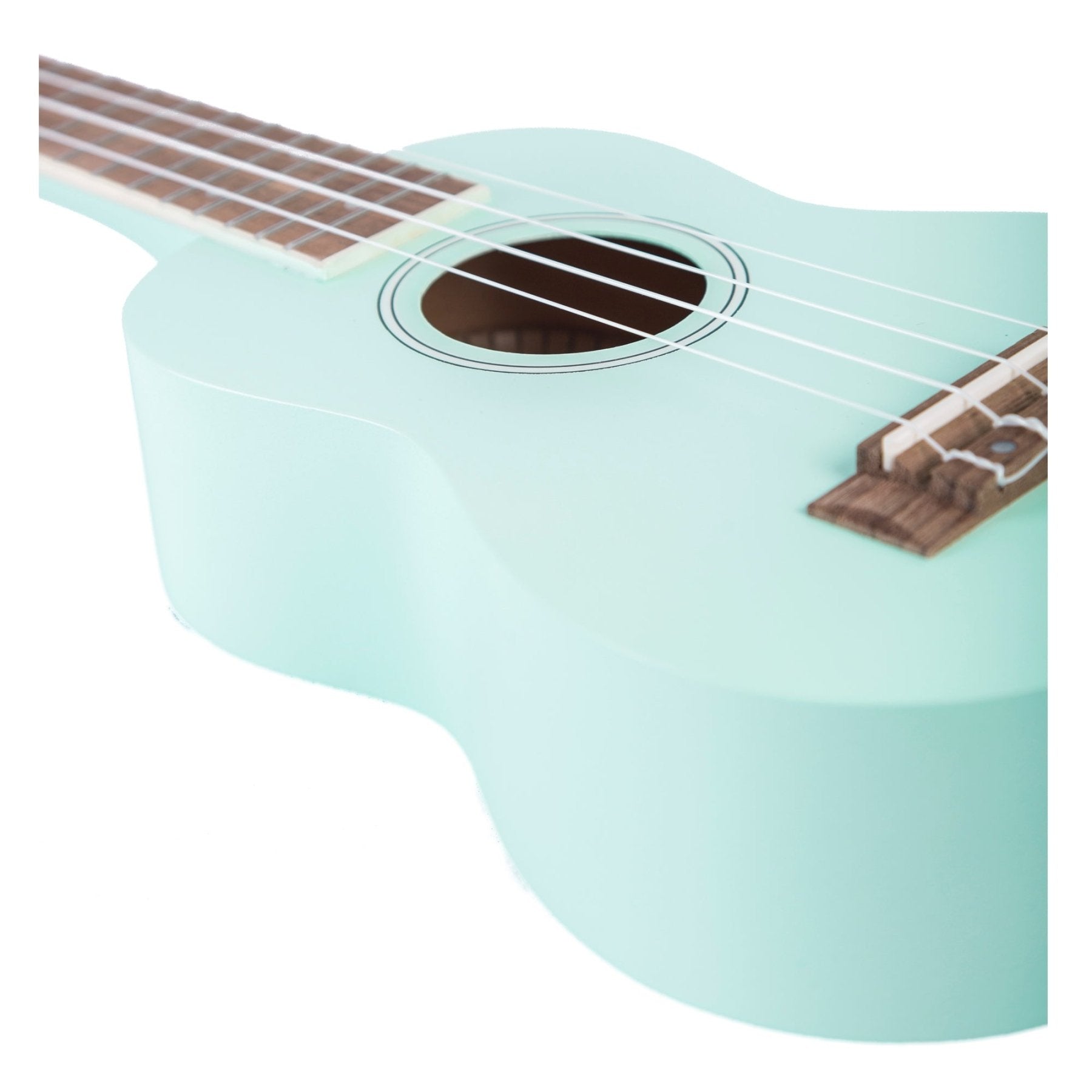 Ukelele Concierto Estudio Verde Agua - Incluye Funda - Bamboo Música