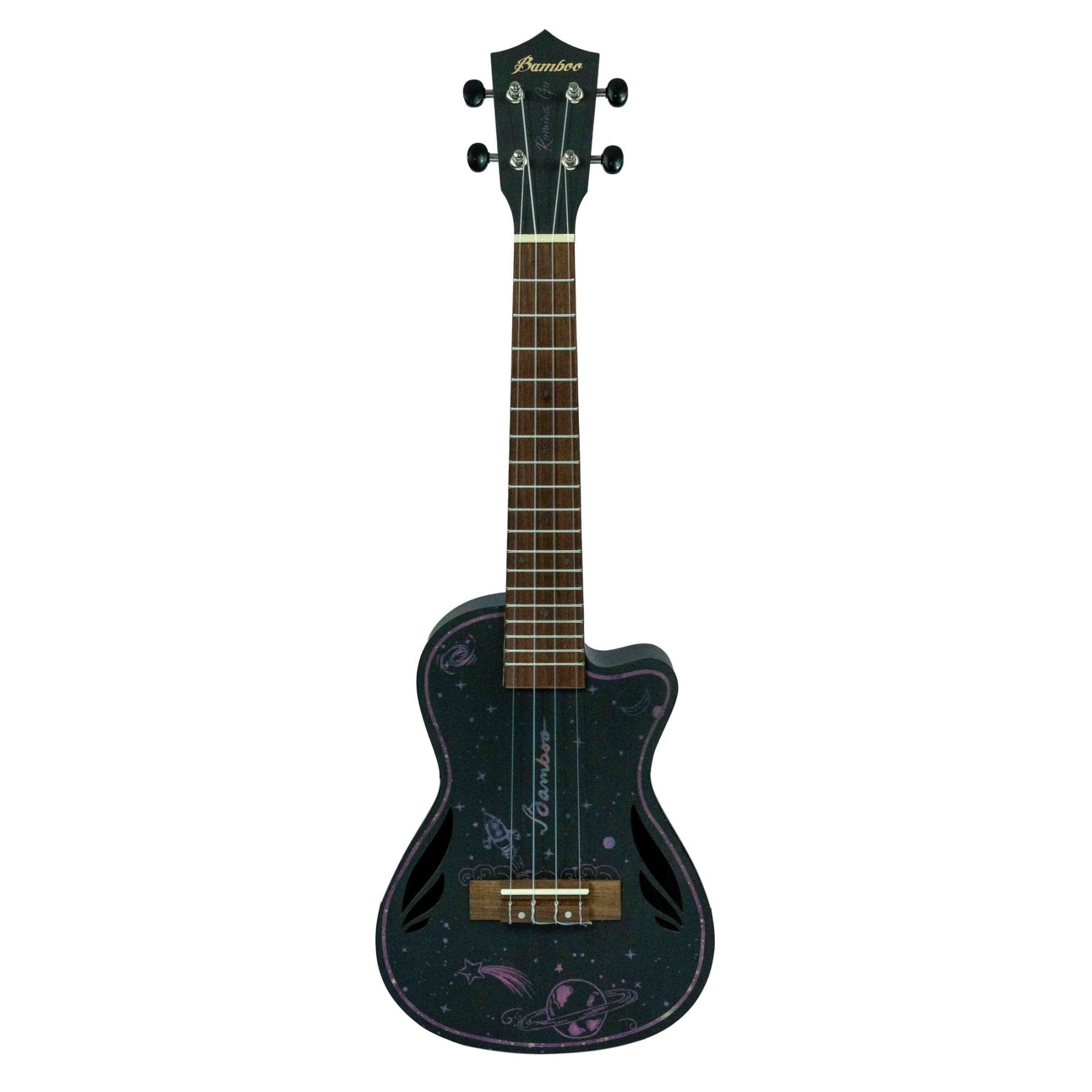 Ukelele Concierto Romina Go - Incluye Funda - Bamboo Música