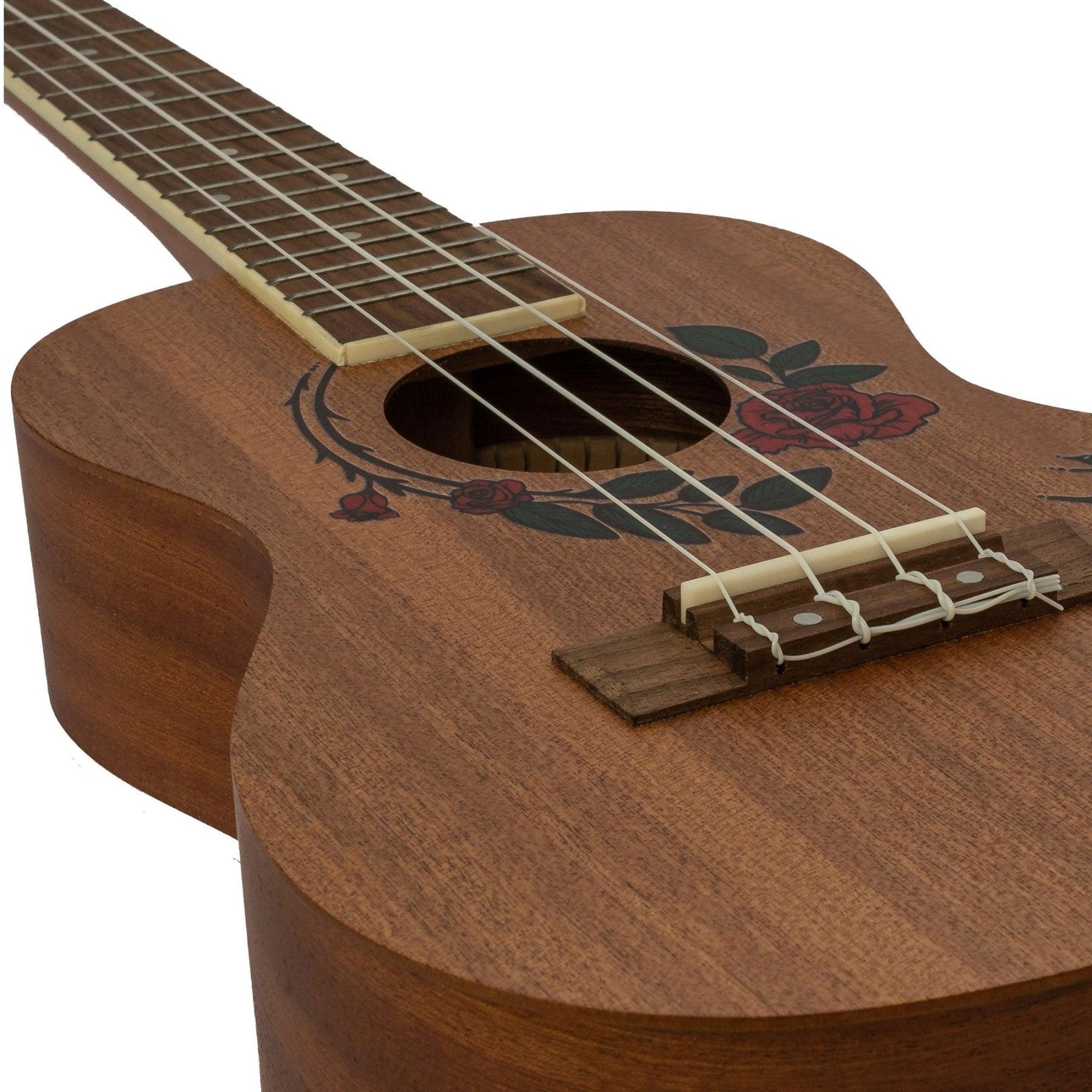 Ukelele Concierto Roses Sapele - Incluye Funda - Bamboo Música