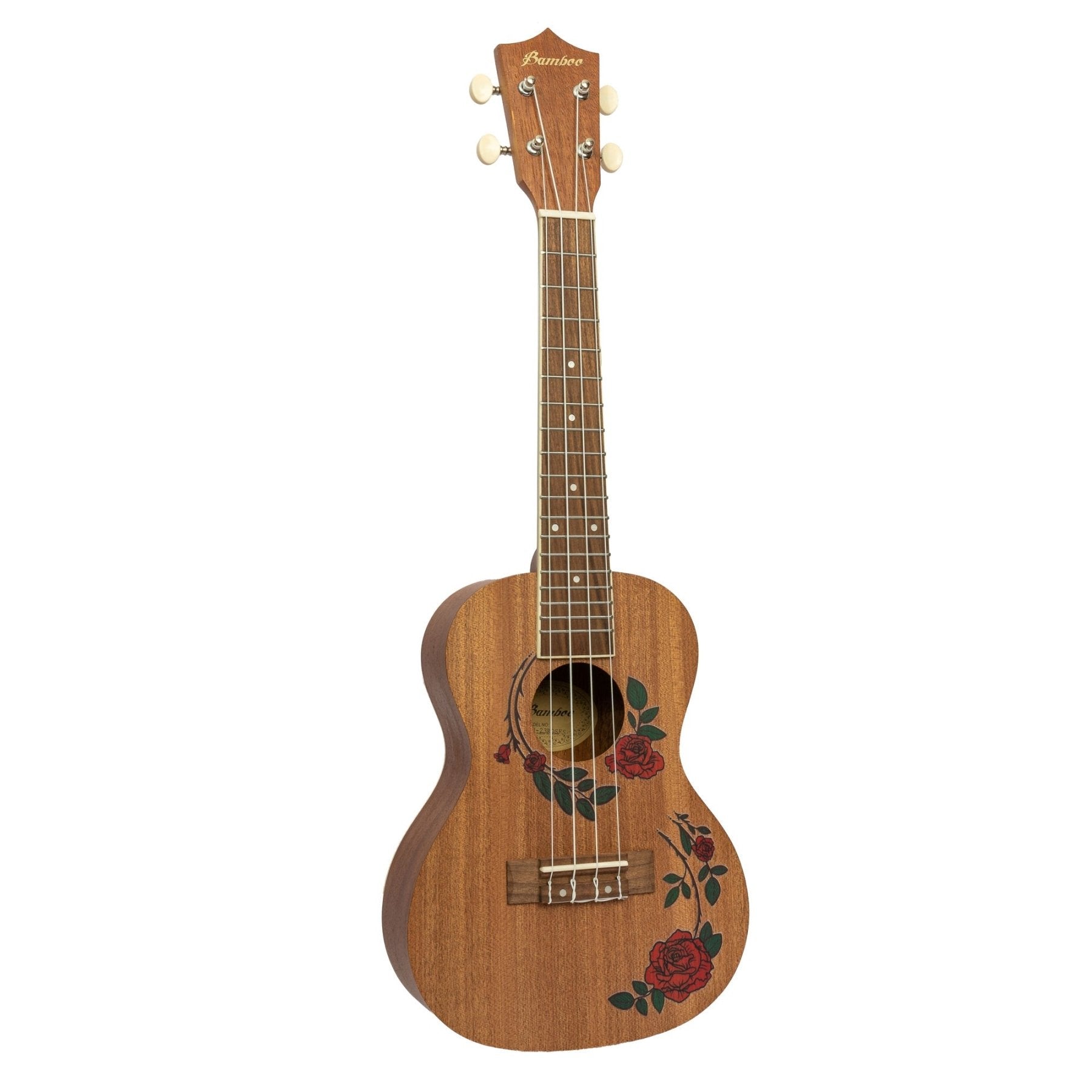 Ukelele Concierto Roses Sapele - Incluye Funda - Bamboo Música