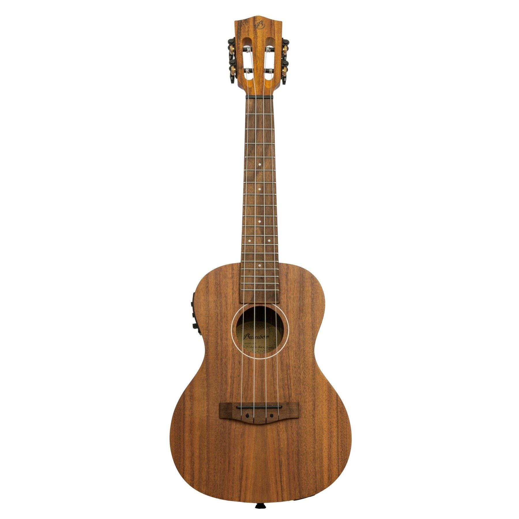 Ukelele Electroacústico Tenor Koa – Outlet (Tapa Rota) - Bamboo Música