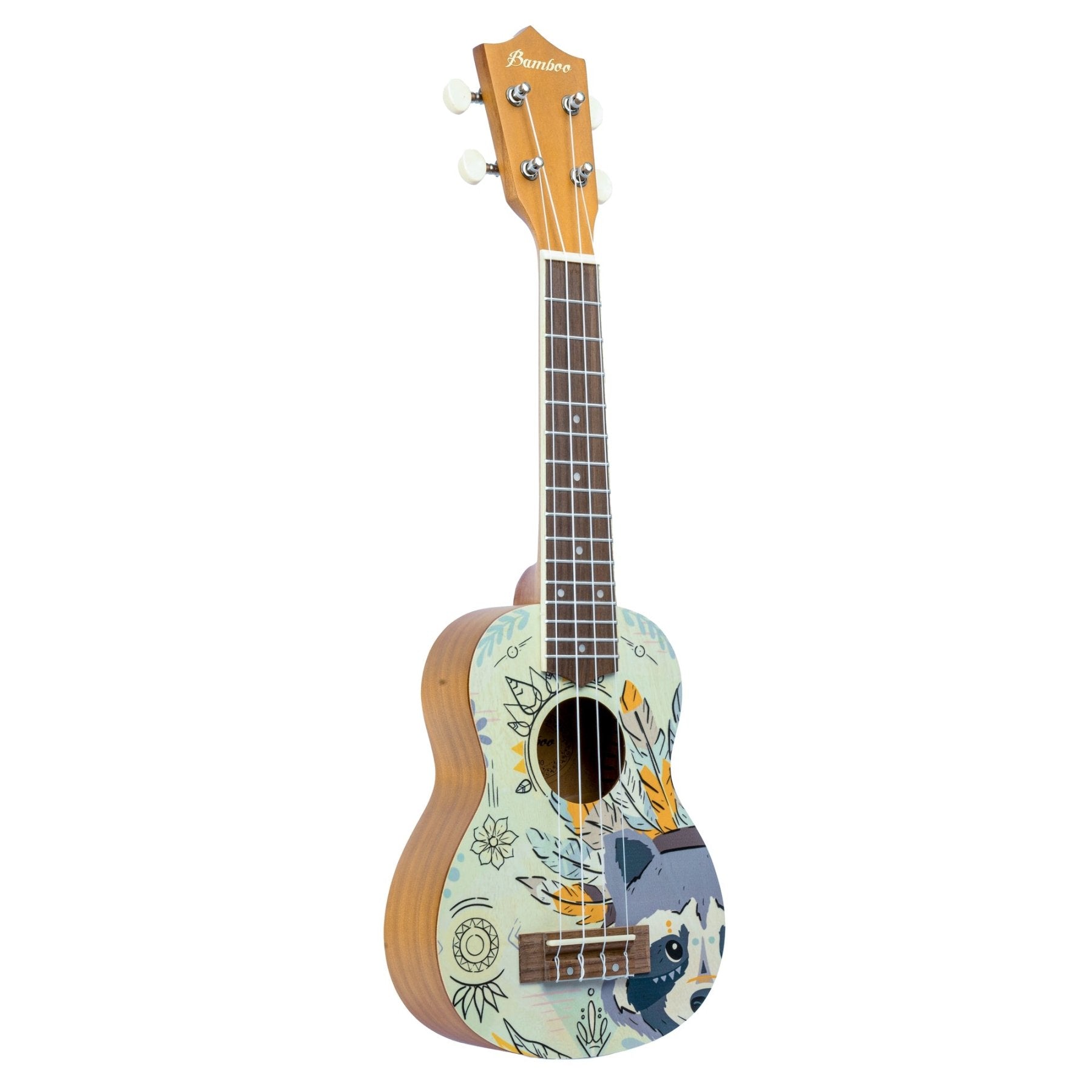 Ukelele Soprano Boho - Incluye Funda - Bamboo Música