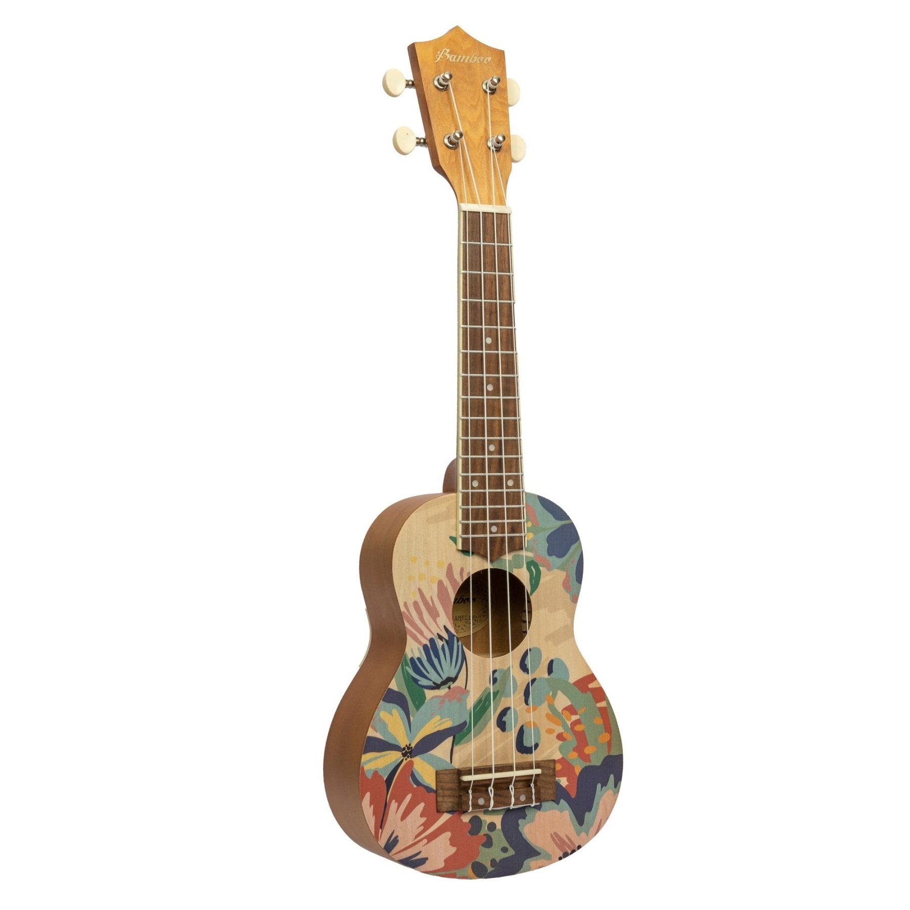 Ukelele Soprano Caramelle - Incluye Funda - Bamboo Música