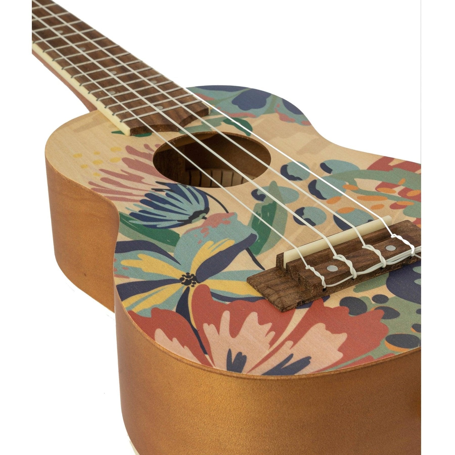 Ukelele Soprano Caramelle - Incluye Funda - Bamboo Música
